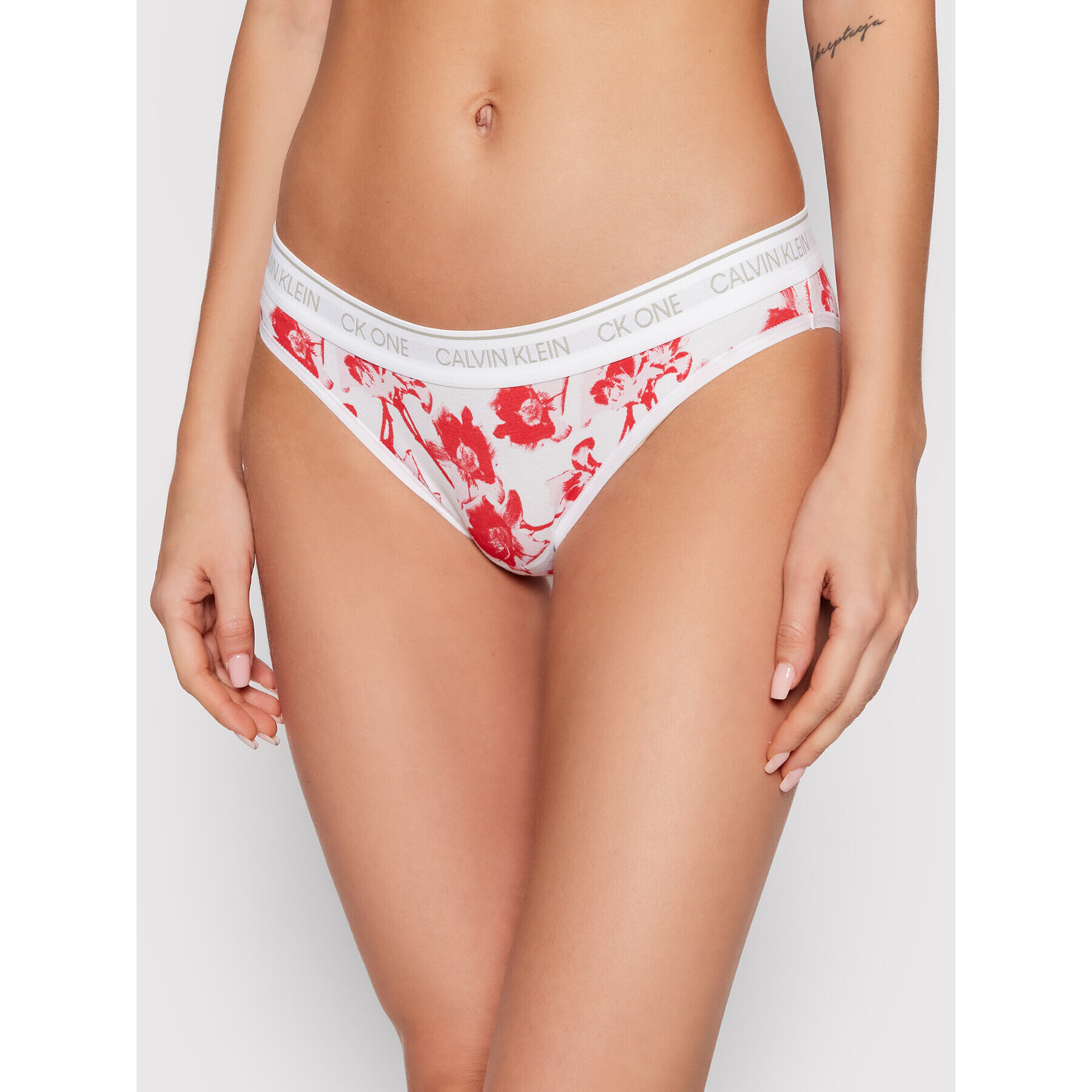 Calvin Klein Underwear Klasické kalhotky 000QF5735E Bílá - Pepit.cz