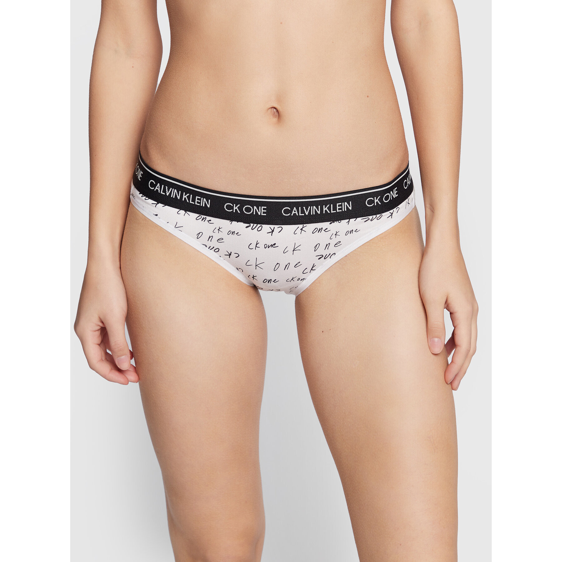 Calvin Klein Underwear Klasické kalhotky 000QF5735E Bílá - Pepit.cz