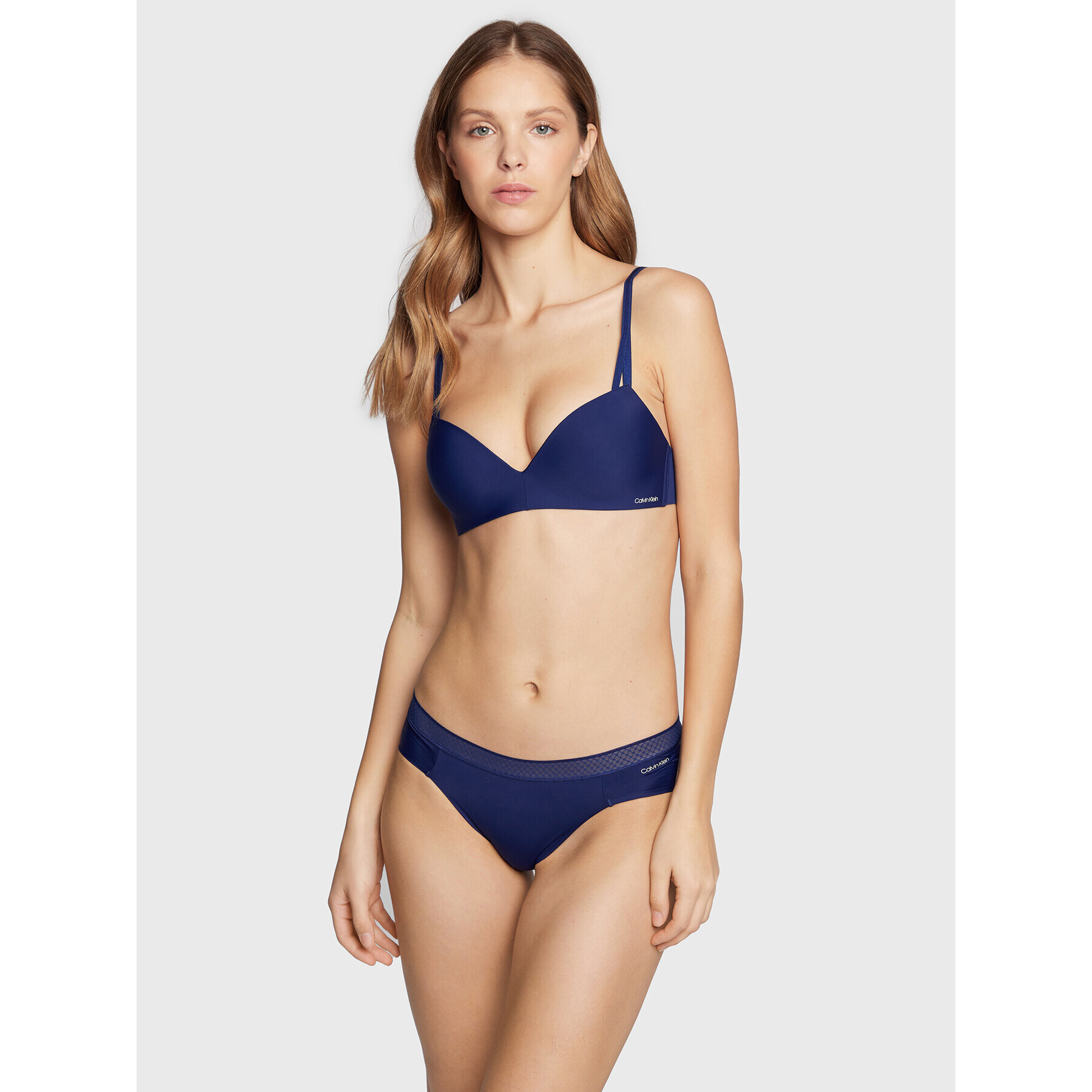 Calvin Klein Underwear Klasické kalhotky 000QF6308E Tmavomodrá - Pepit.cz