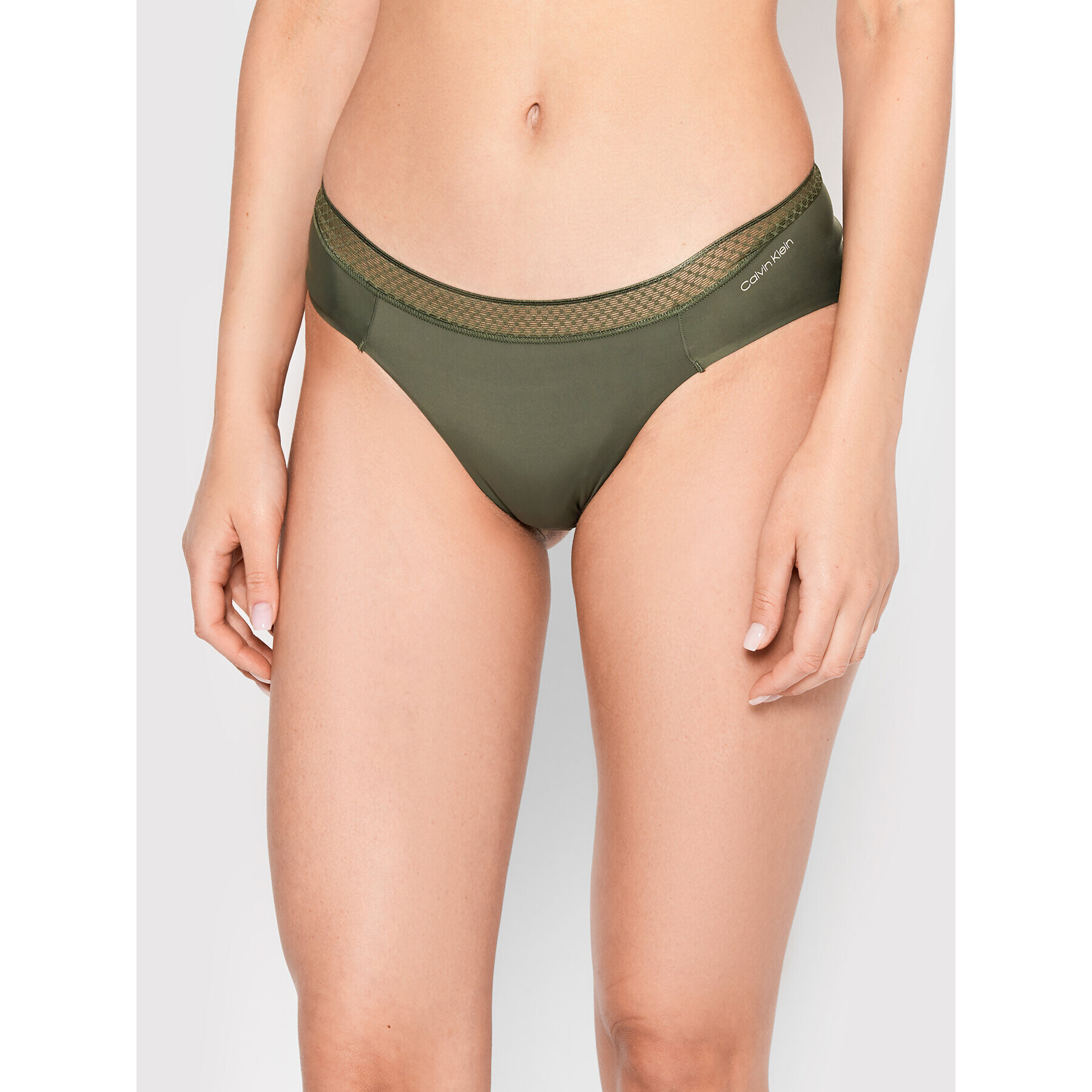 Calvin Klein Underwear Klasické kalhotky 000QF6308E Zelená - Pepit.cz