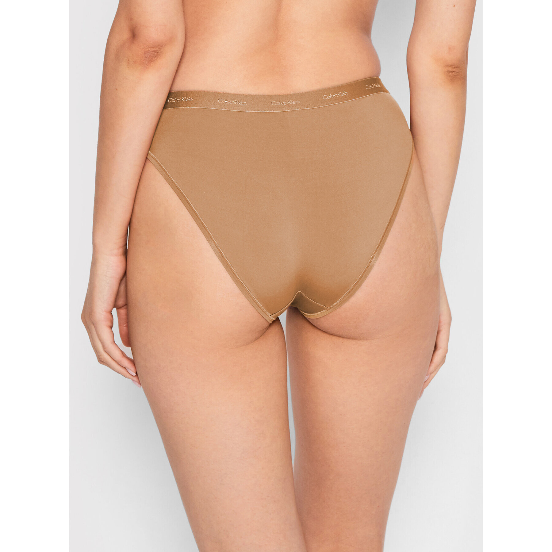 Calvin Klein Underwear Klasické kalhotky 000QF6761E Hnědá - Pepit.cz