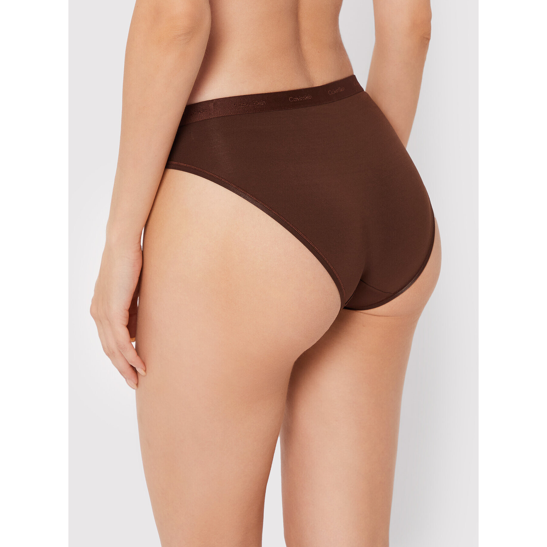 Calvin Klein Underwear Klasické kalhotky 000QF6761E Hnědá - Pepit.cz