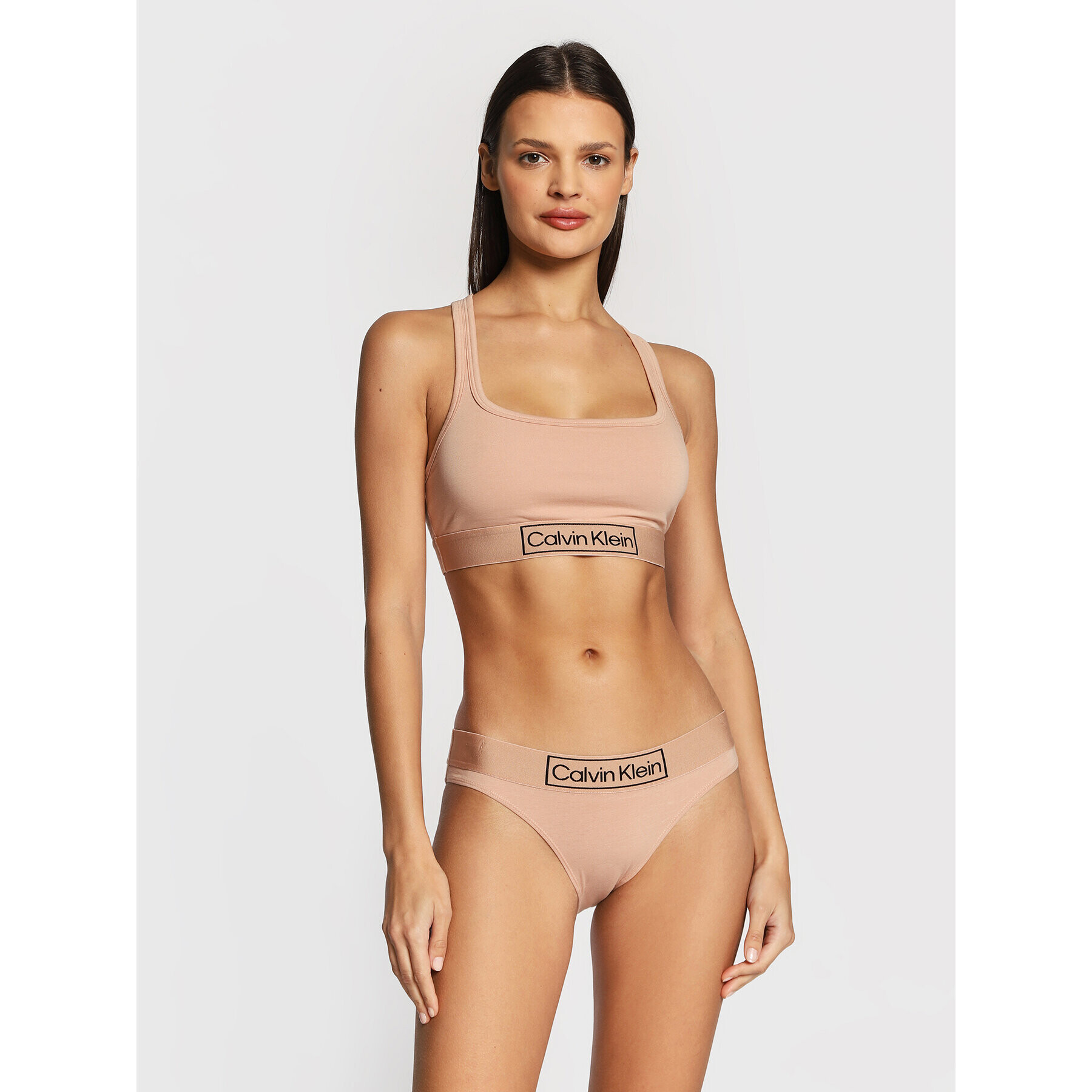 Calvin Klein Underwear Klasické kalhotky 000QF6775E Béžová - Pepit.cz