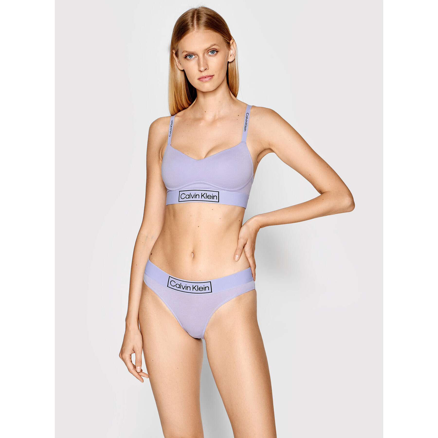 Calvin Klein Underwear Klasické kalhotky 000QF6775E Fialová - Pepit.cz