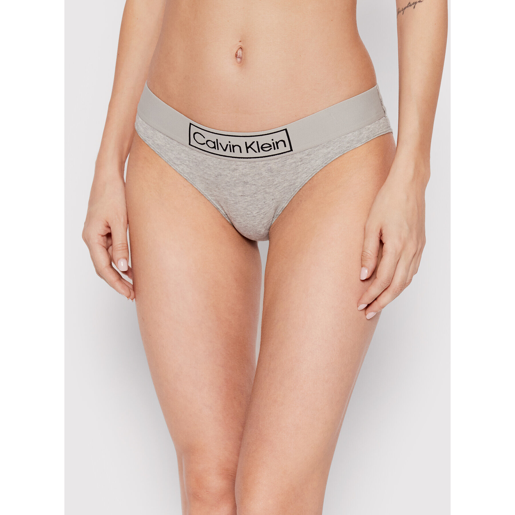 Calvin Klein Underwear Klasické kalhotky 000QF6775E Šedá - Pepit.cz