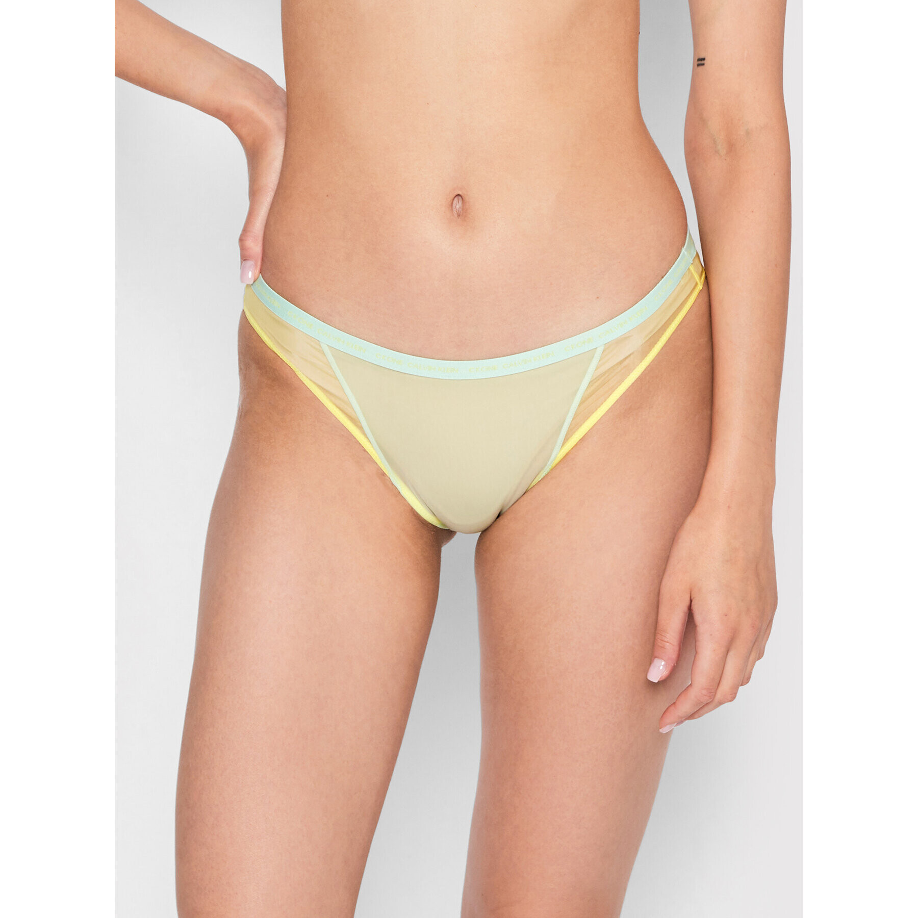 Calvin Klein Underwear Klasické kalhotky 000QF6785E Modrá - Pepit.cz