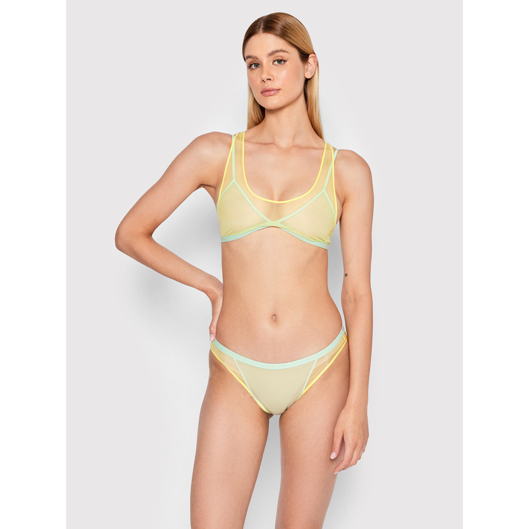 Calvin Klein Underwear Klasické kalhotky 000QF6785E Modrá - Pepit.cz