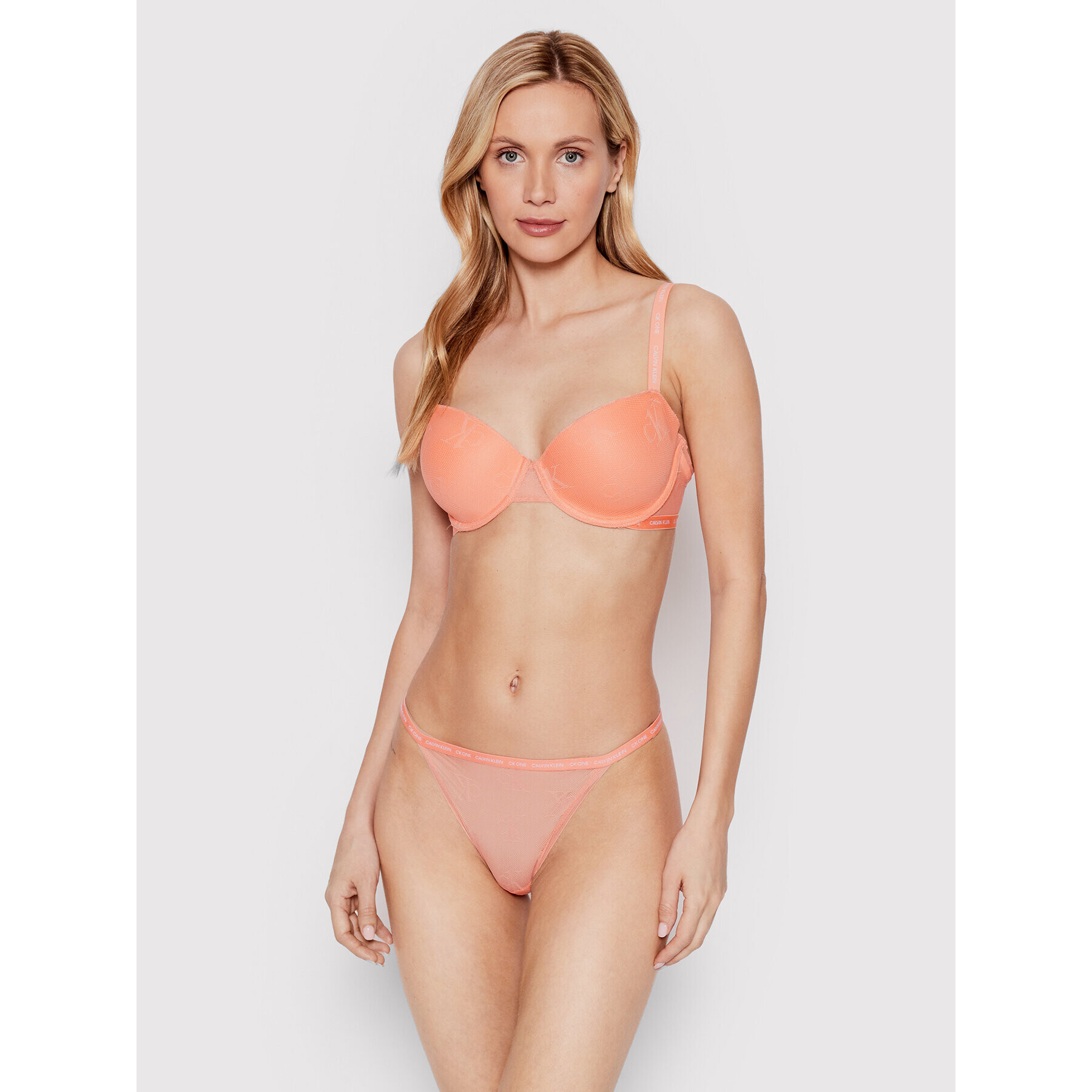 Calvin Klein Underwear Klasické kalhotky 000QF6793E Oranžová - Pepit.cz