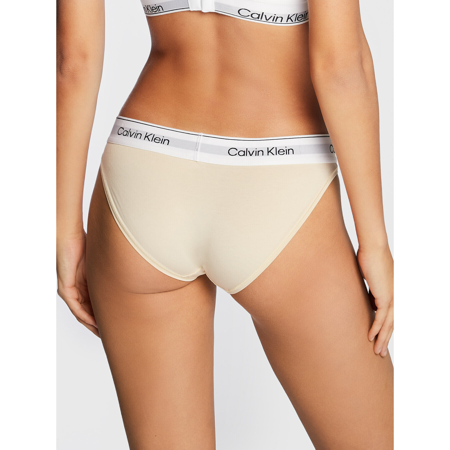 Calvin Klein Underwear Klasické kalhotky 000QF7047E Béžová - Pepit.cz