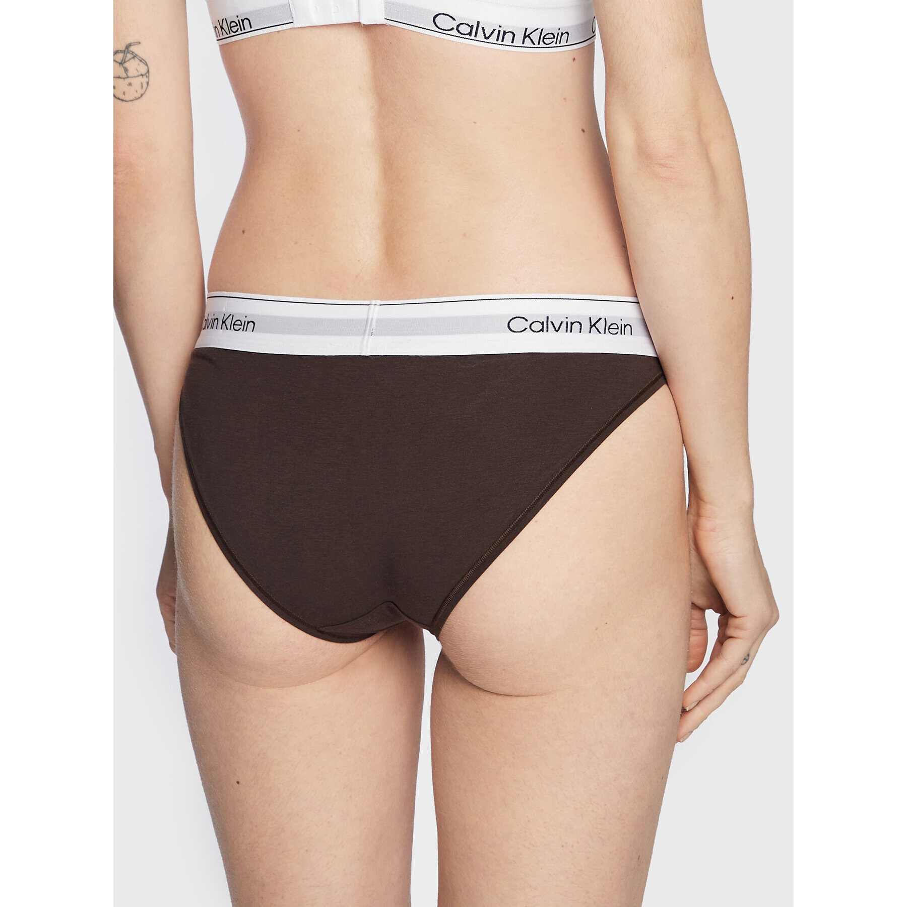 Calvin Klein Underwear Klasické kalhotky 000QF7047E Hnědá - Pepit.cz