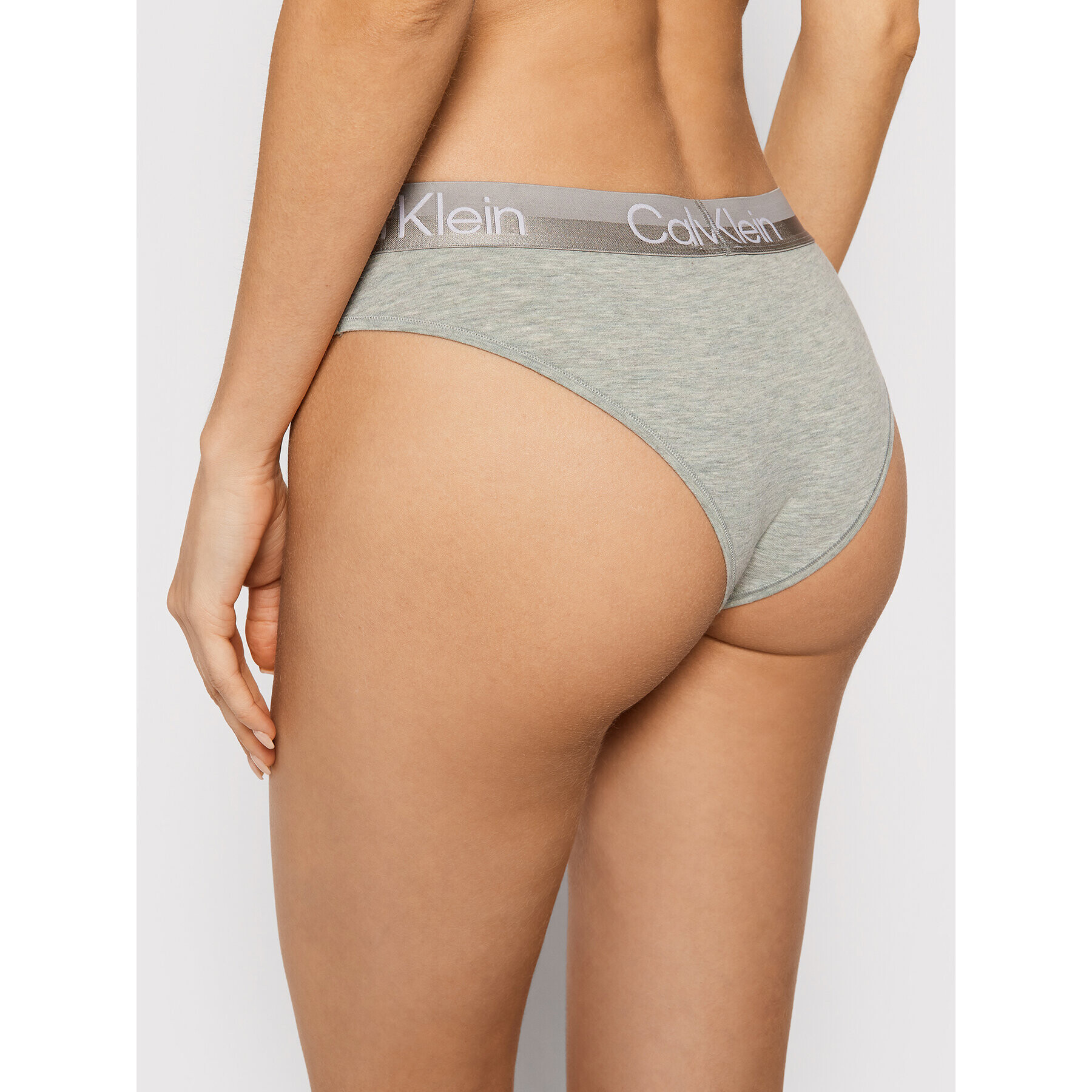 Calvin Klein Underwear Klasické kalhotky Modern Structure 000QF6718E Šedá - Pepit.cz