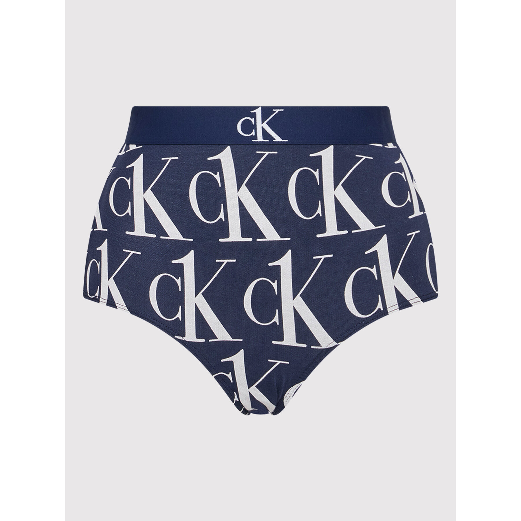 Calvin Klein Underwear Klasické kalhotky s vysokým pasem High Waisted 000QF6672E Tmavomodrá - Pepit.cz