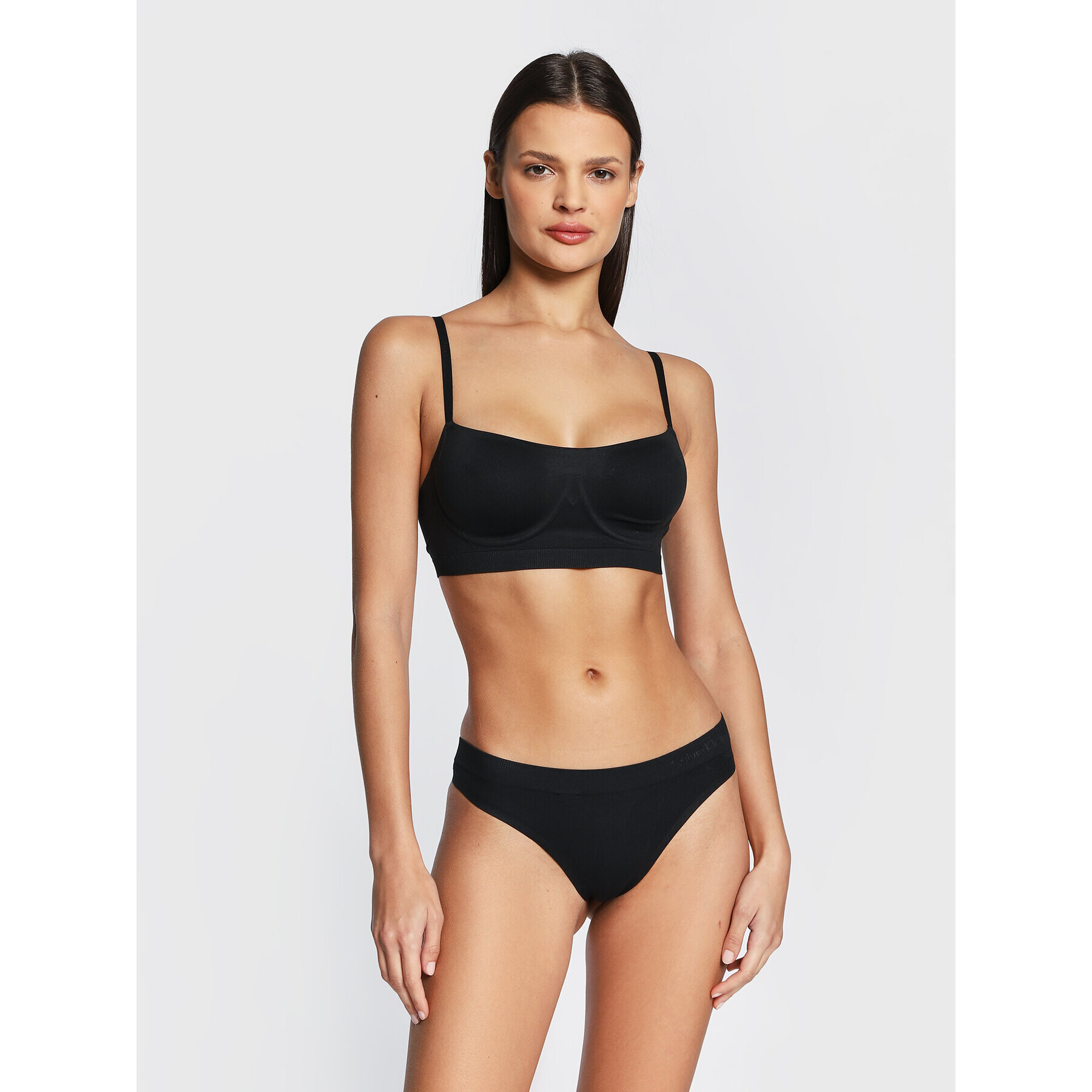 Calvin Klein Underwear Podprsenka Balconette 000QF6609E Černá - Pepit.cz