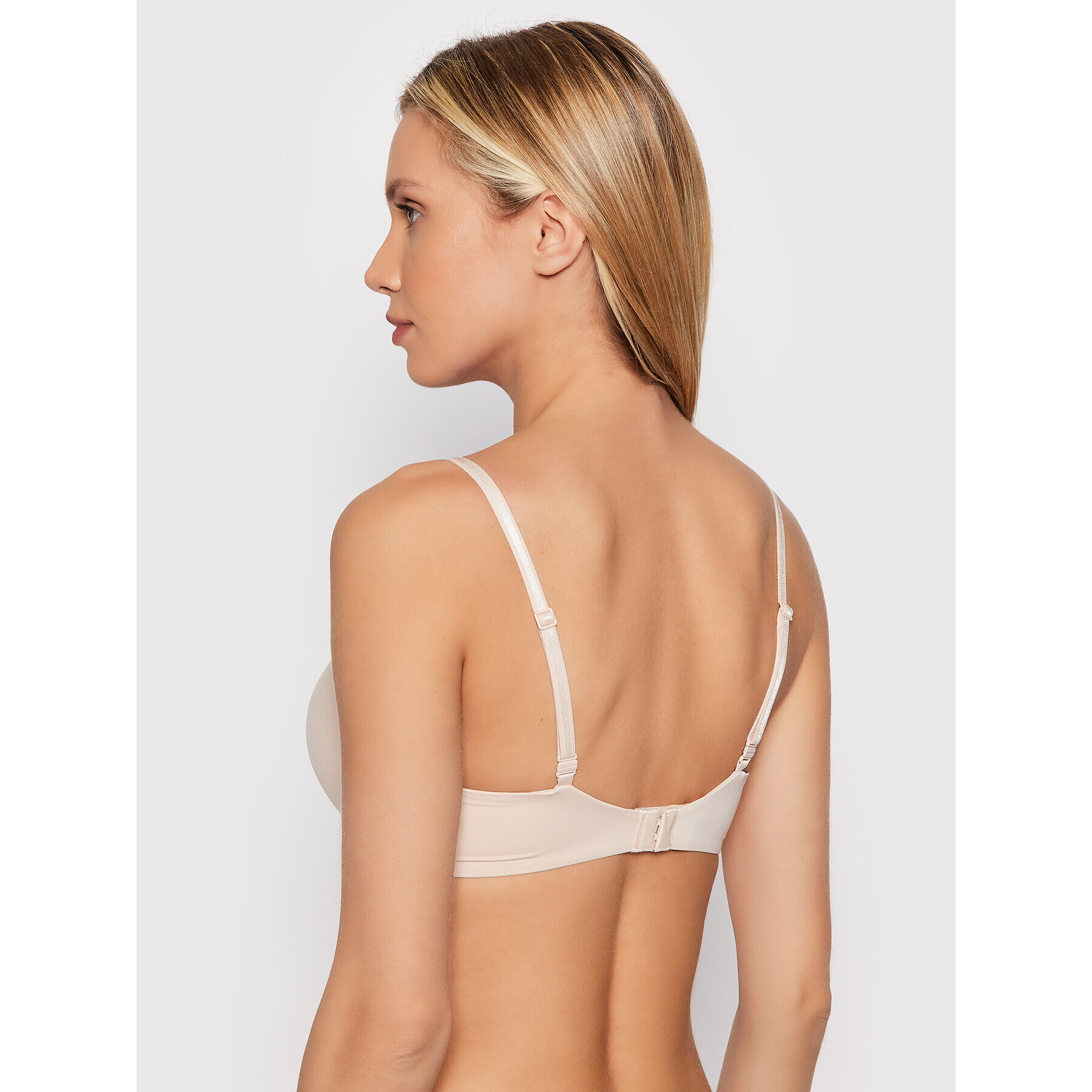 Calvin Klein Underwear Podprsenka bez kostic 000QF6017E Béžová - Pepit.cz