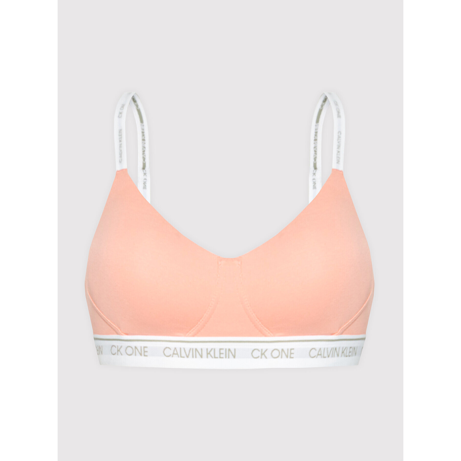 Calvin Klein Underwear Podprsenka bez kostic 000QF6094E Růžová - Pepit.cz