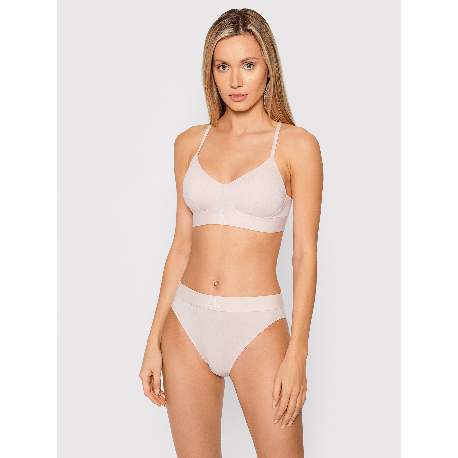 Calvin Klein Underwear Podprsenka bez kostic 000QF6670E Růžová - Pepit.cz