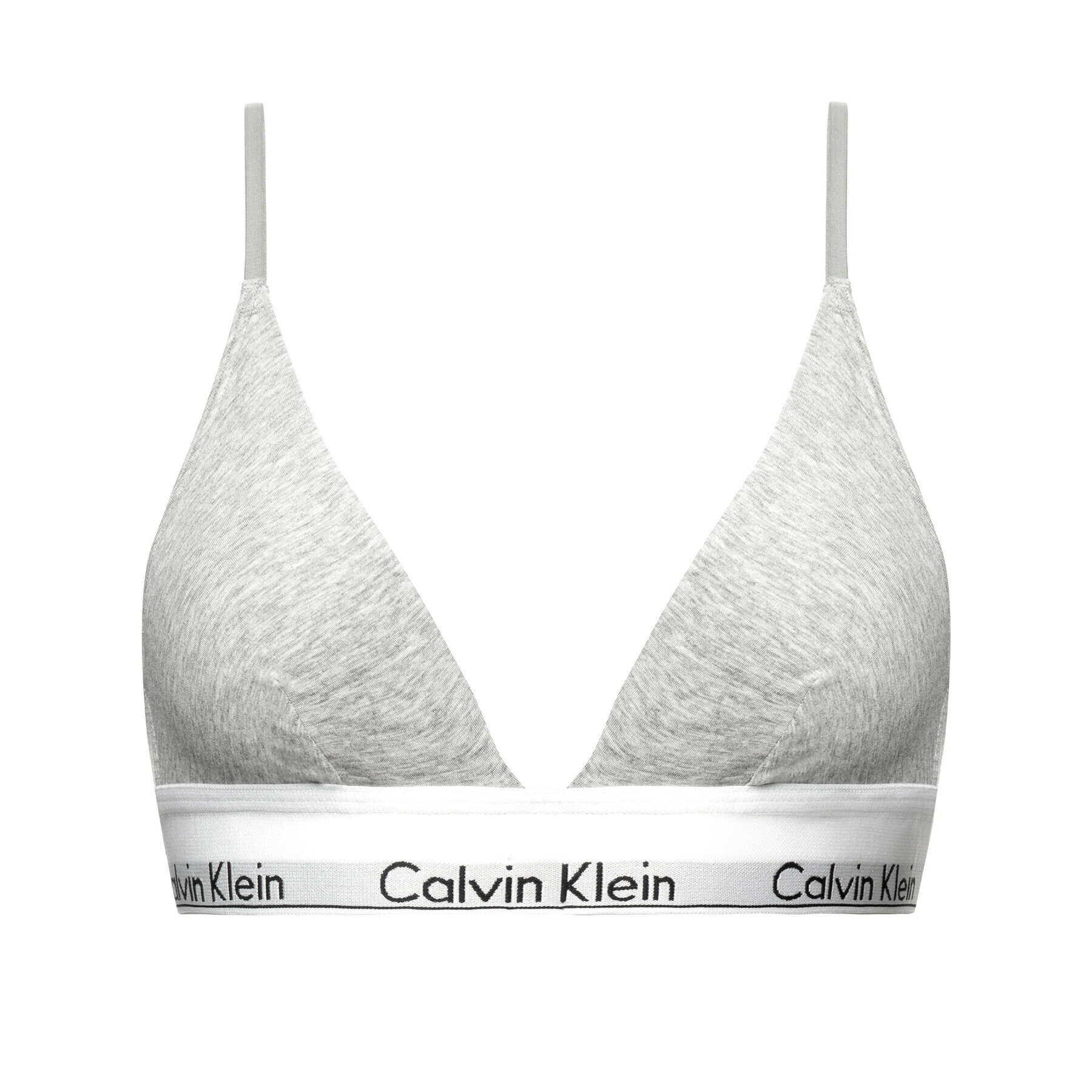 Calvin Klein Underwear Podprsenka Bralette 000QF1061E Šedá - Pepit.cz