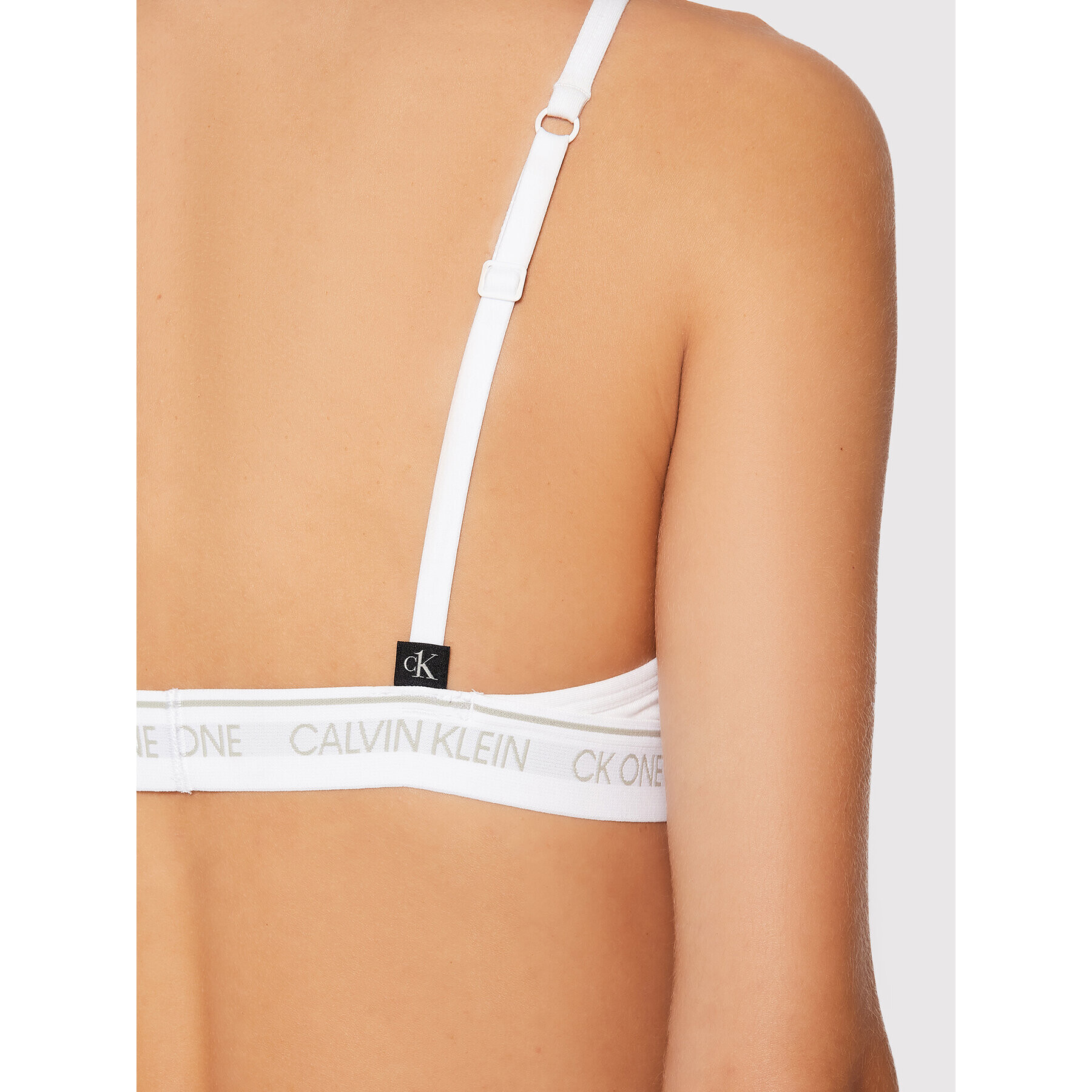 Calvin Klein Underwear Podprsenka Bralette 000QF5953E Bílá - Pepit.cz