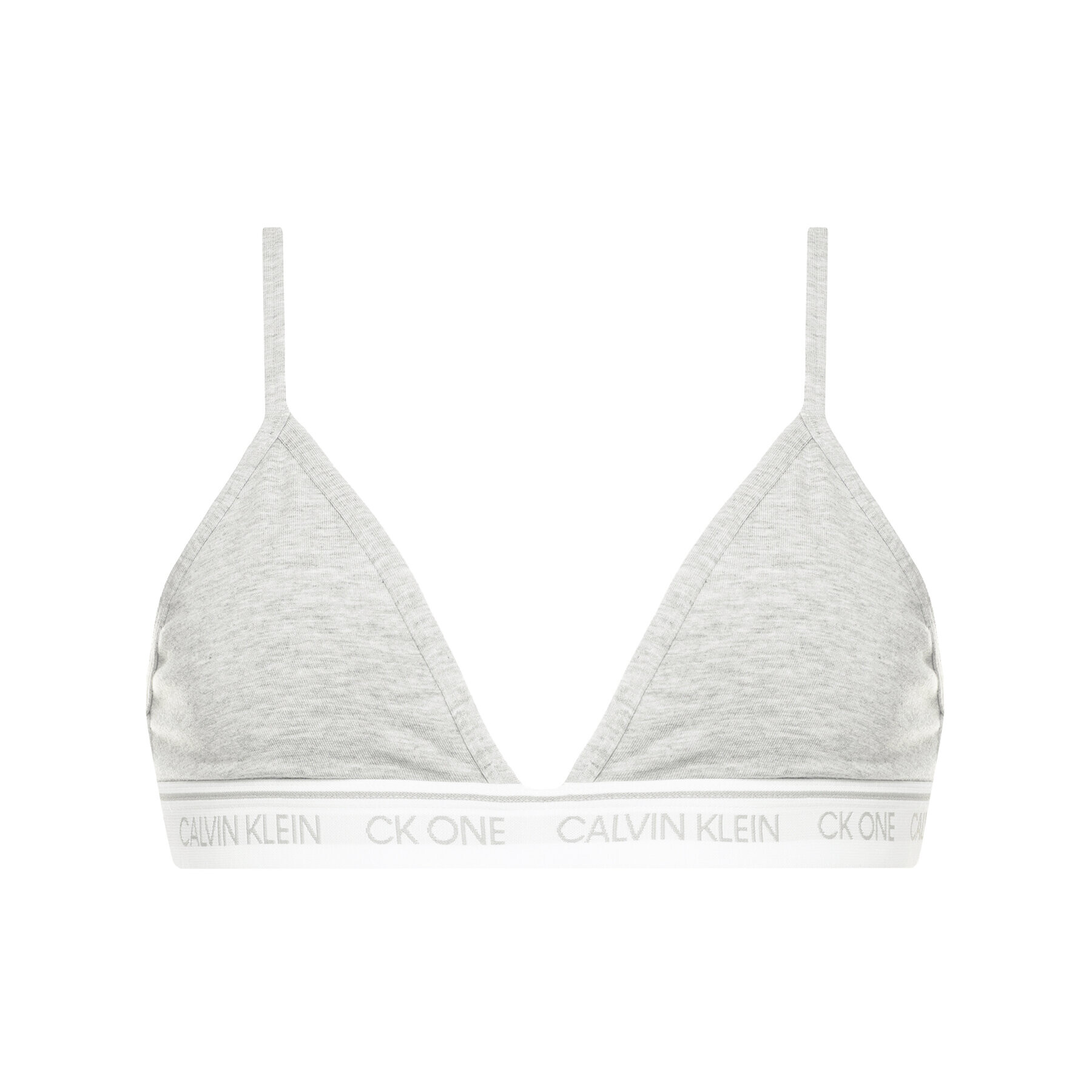 Calvin Klein Underwear Podprsenka Bralette 000QF5953E Šedá - Pepit.cz