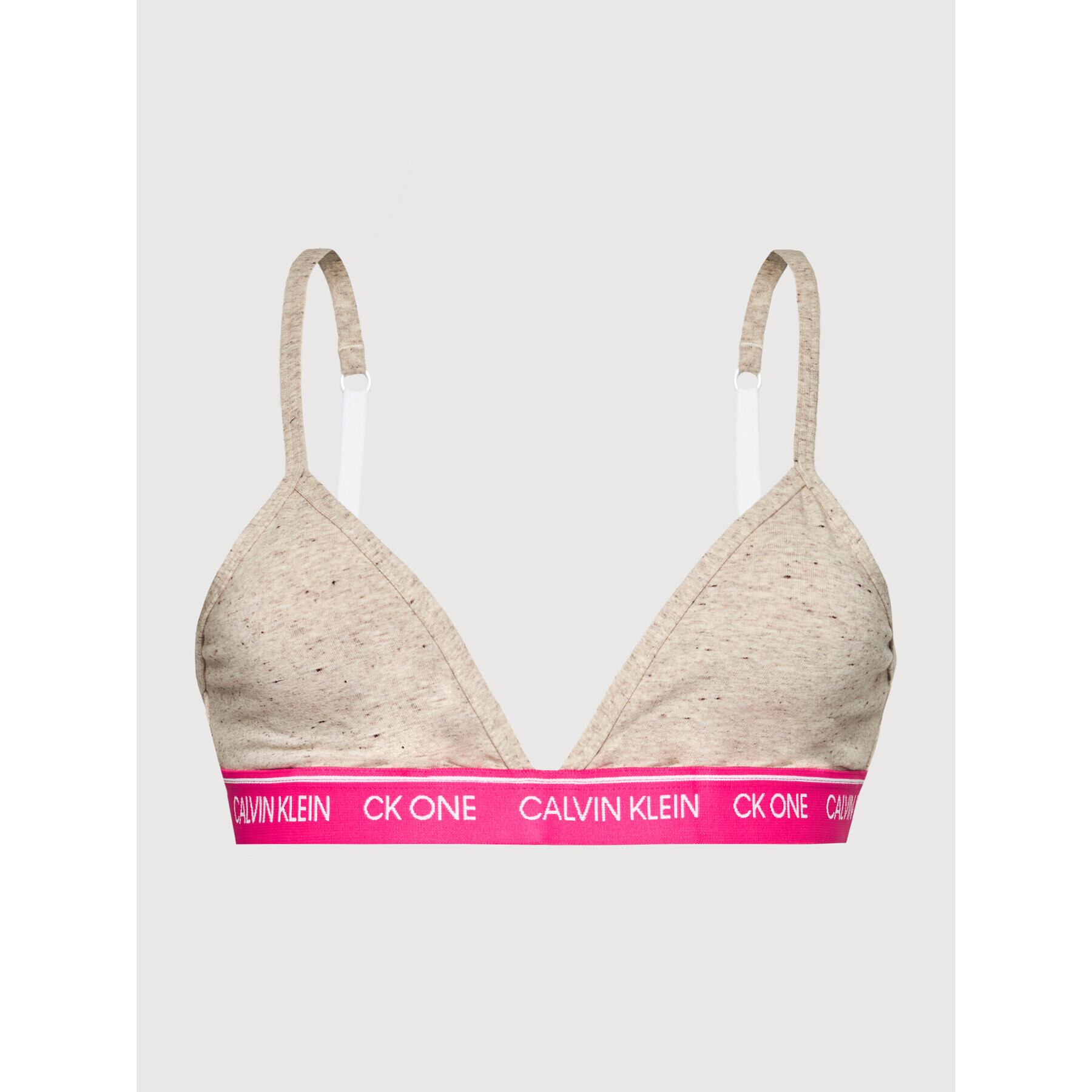 Calvin Klein Underwear Podprsenka Bralette 000QF5953E Šedá - Pepit.cz