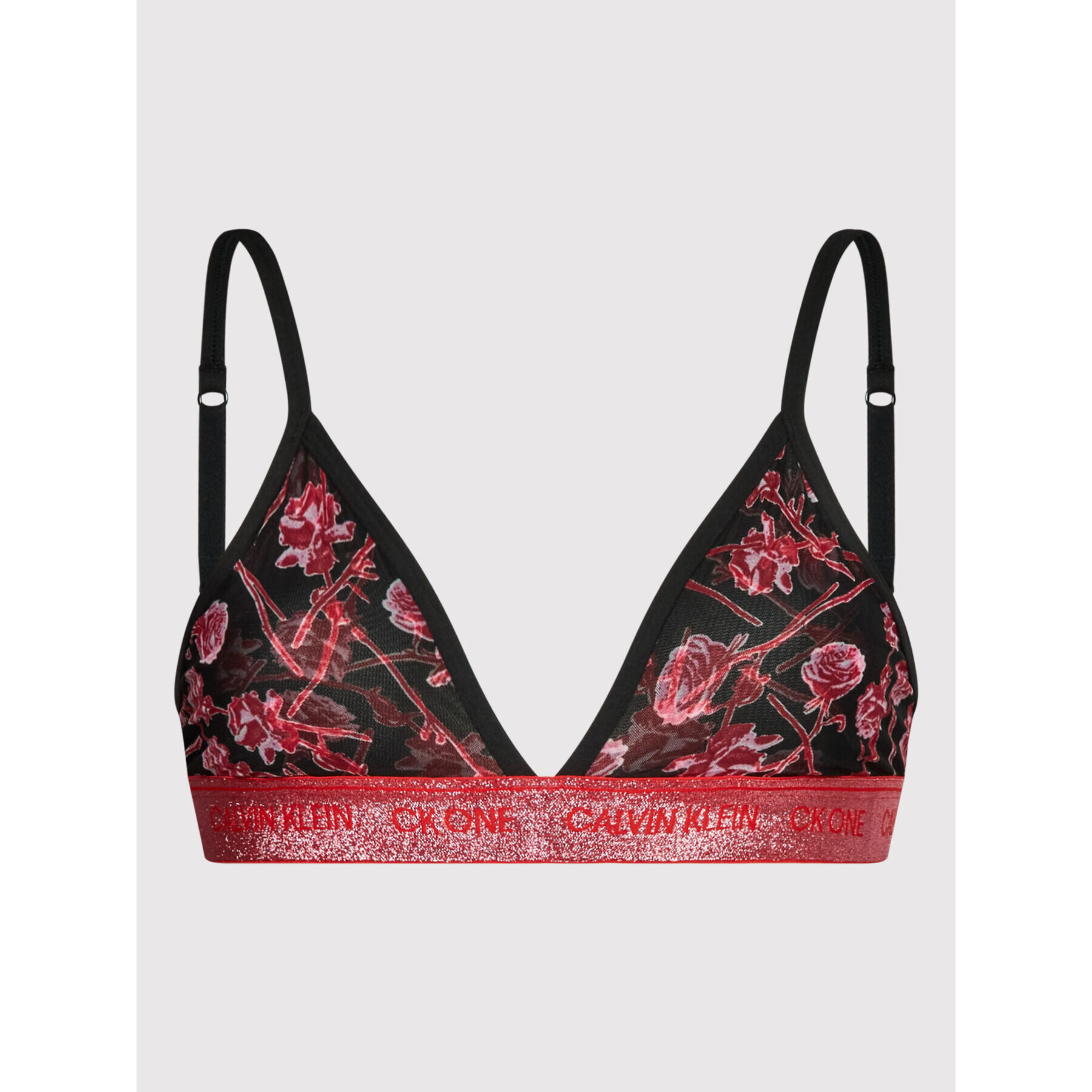 Calvin Klein Underwear Podprsenka Bralette 000QF6690E Černá - Pepit.cz