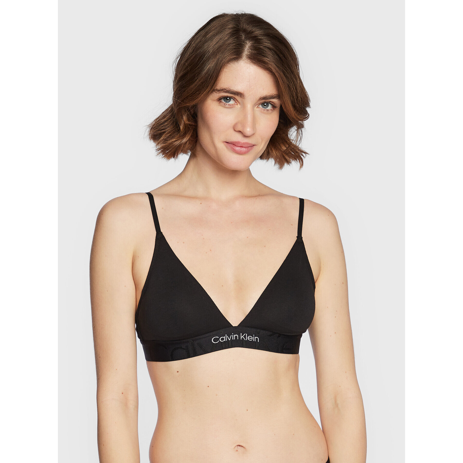 Calvin Klein Underwear Podprsenka Bralette 000QF6990E Černá - Pepit.cz