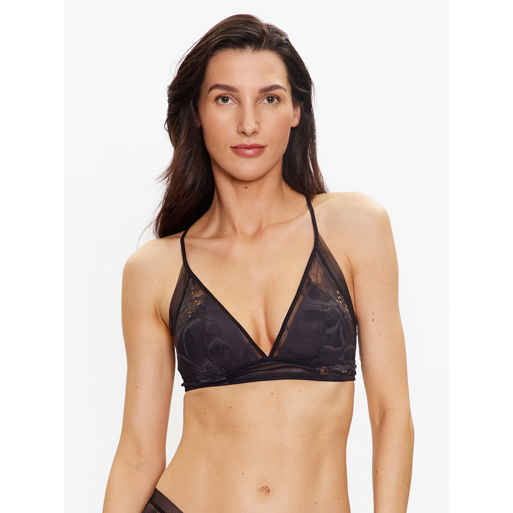 Calvin Klein Underwear Podprsenka Bralette 000QF7148E Černá - Pepit.cz