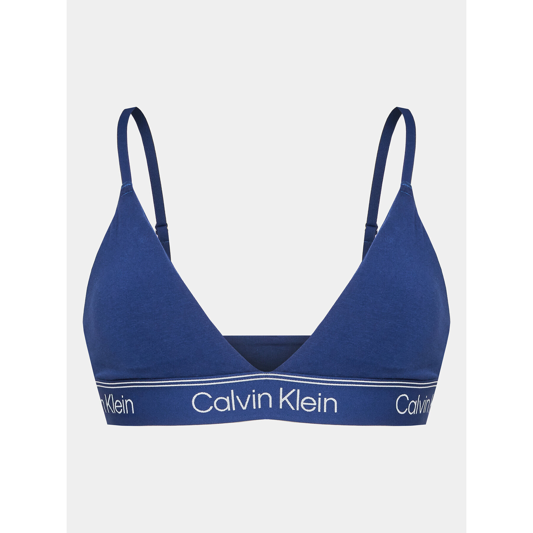 Calvin Klein Underwear Podprsenka Bralette 000QF7186E Tmavomodrá - Pepit.cz