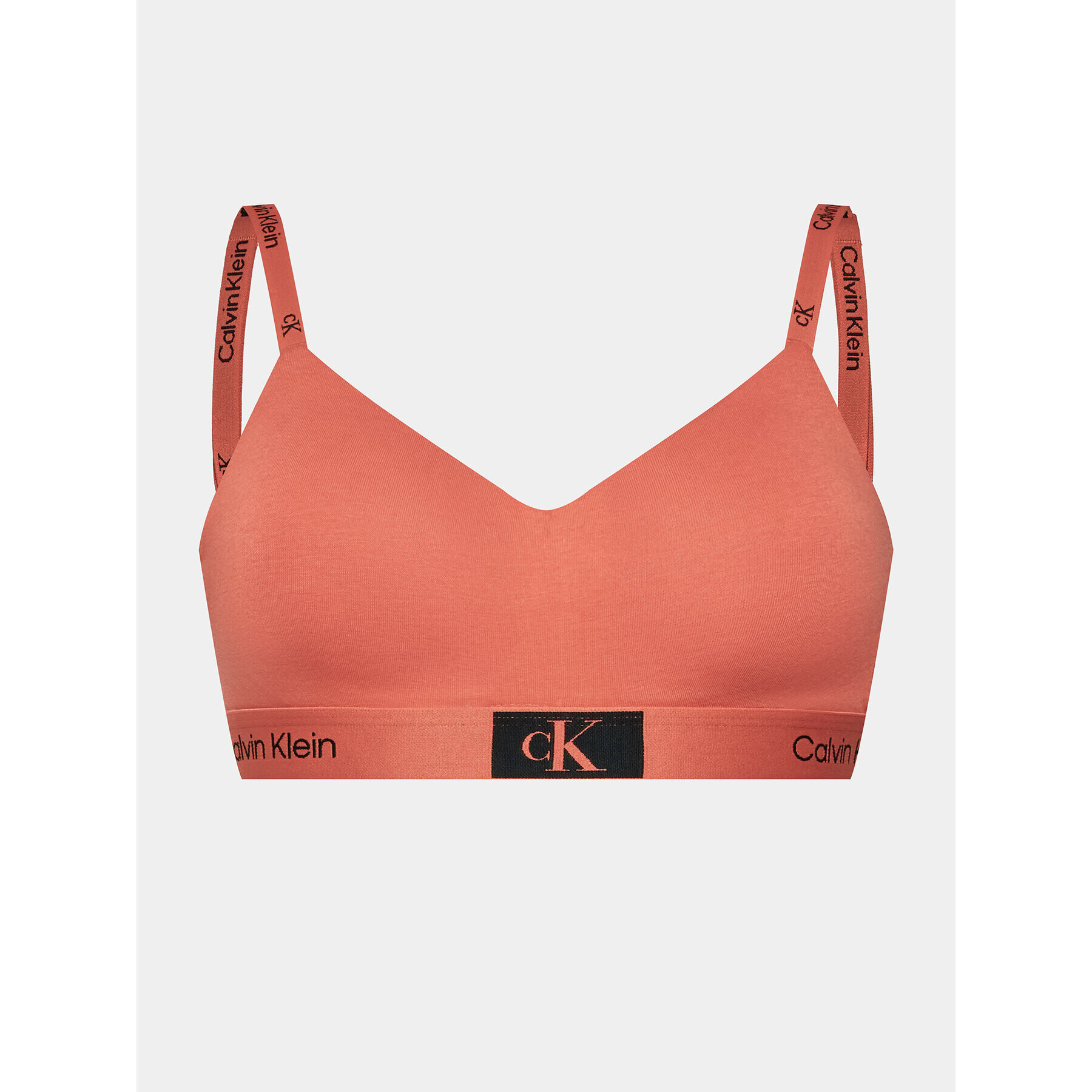 Calvin Klein Underwear Podprsenka Bralette 000QF7218E Oranžová - Pepit.cz