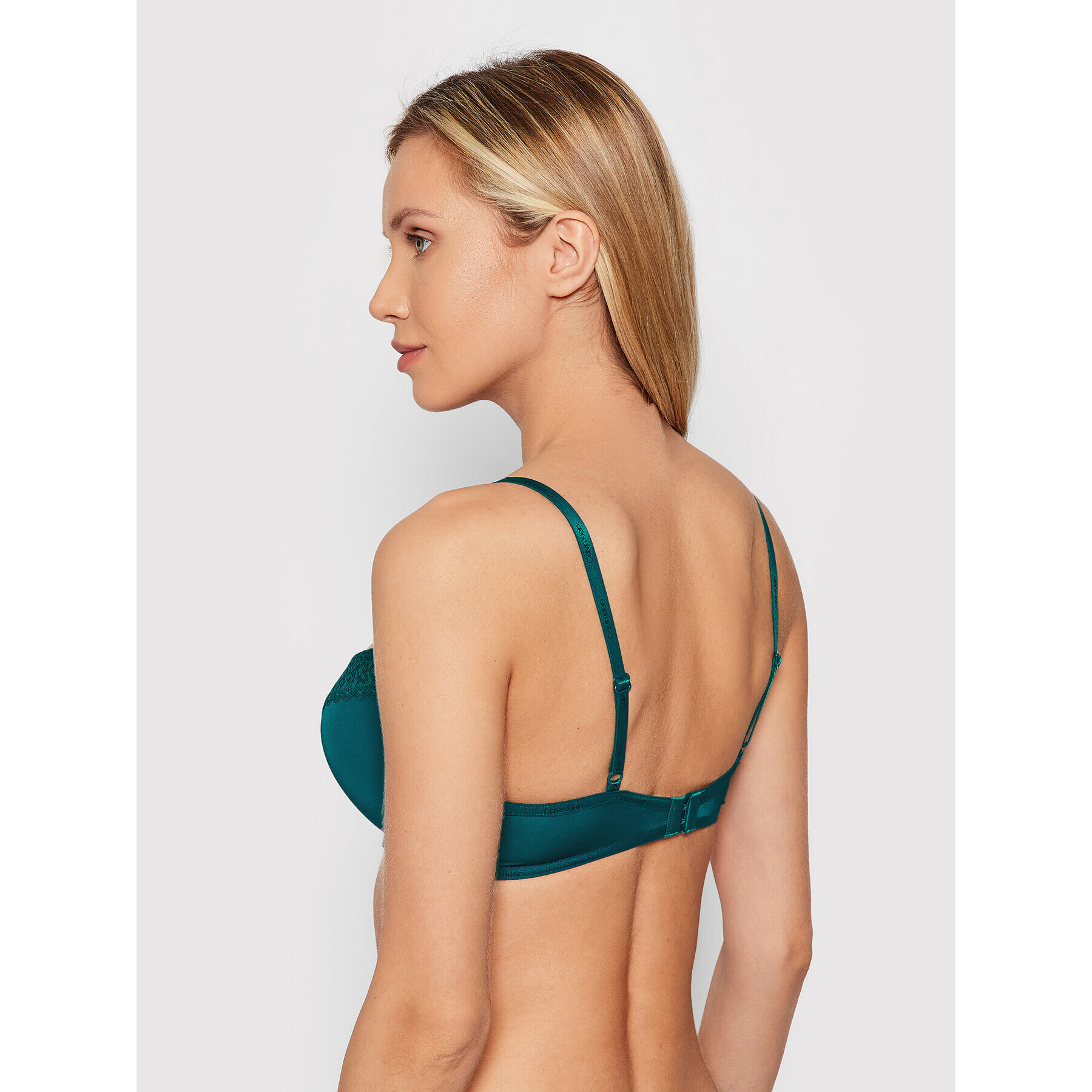 Calvin Klein Underwear Podprsenka Push-up 000GF5145E Zelená - Pepit.cz