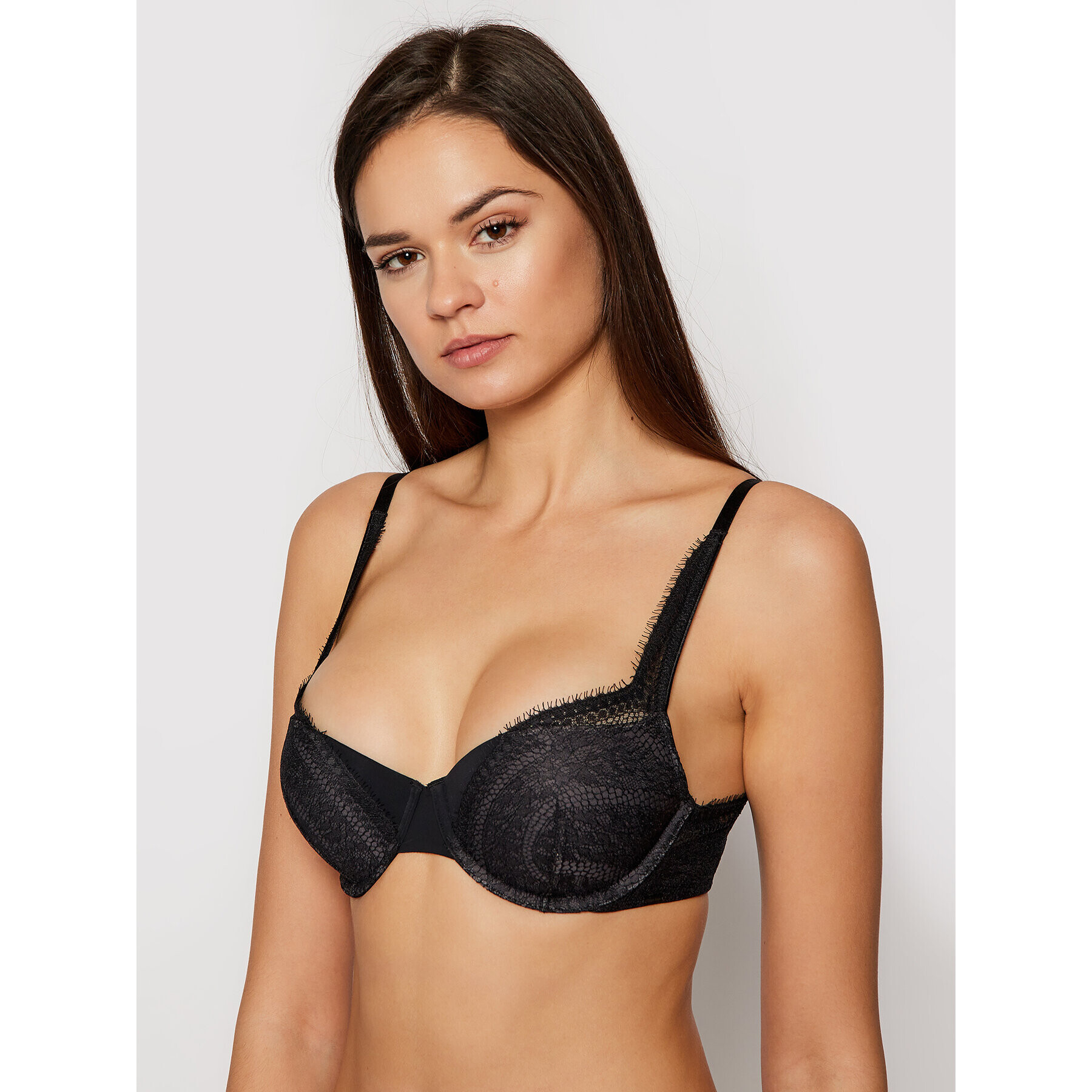 Calvin Klein Underwear Podprsenka Push-up 000QF5597E Černá - Pepit.cz