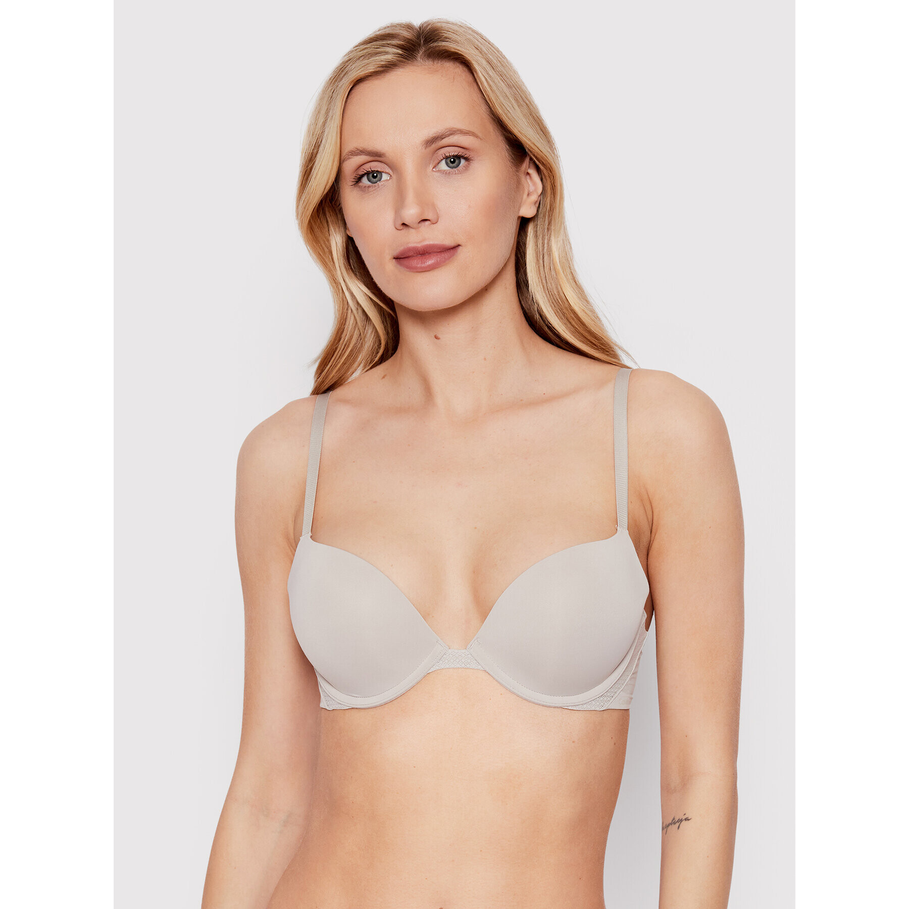 Calvin Klein Underwear Podprsenka Push-up 000QF5613E Šedá - Pepit.cz