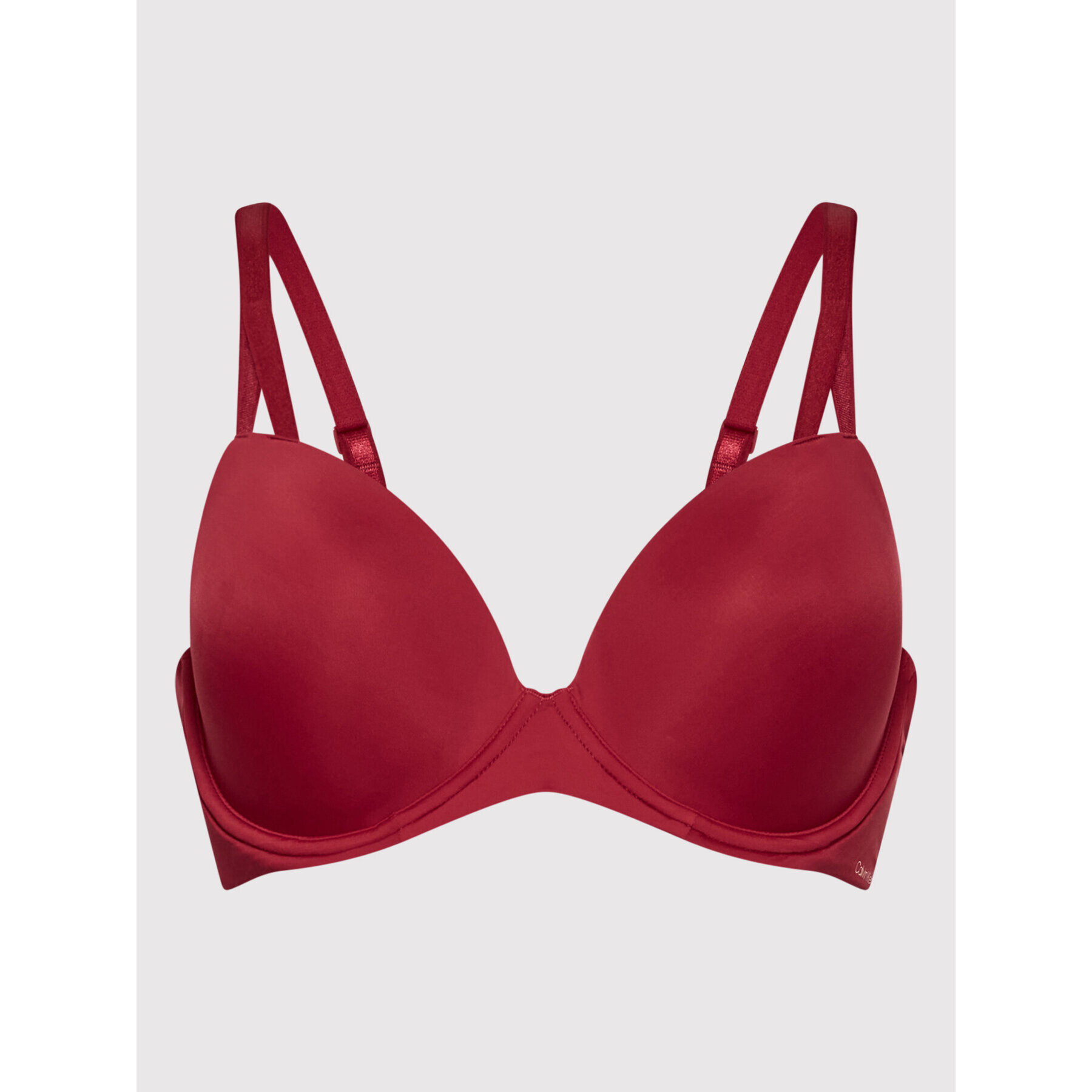 Calvin Klein Underwear Podprsenka Push-up 000QF6016E Bordó - Pepit.cz