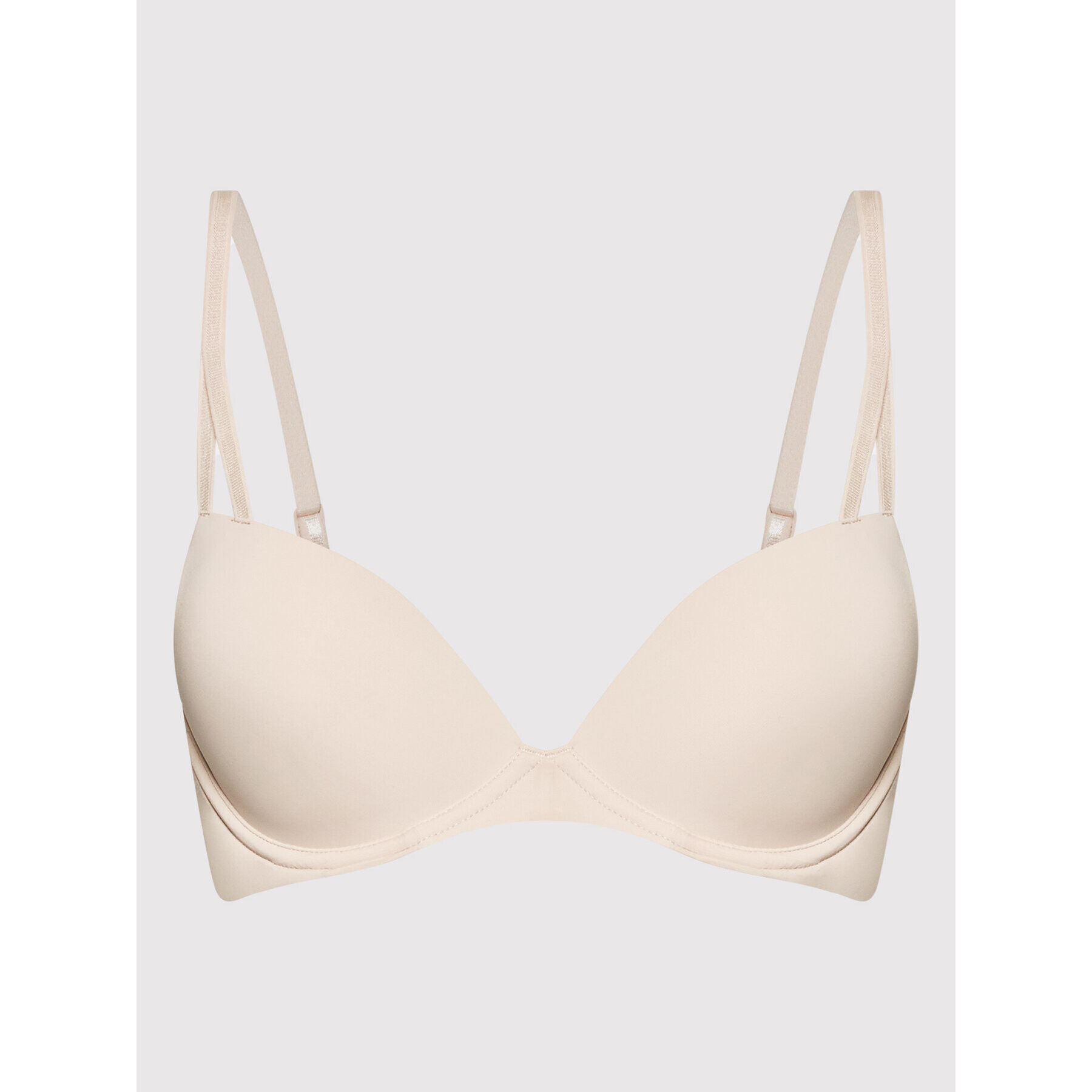 Calvin Klein Underwear Podprsenka Push-up 000QF6016E Écru - Pepit.cz