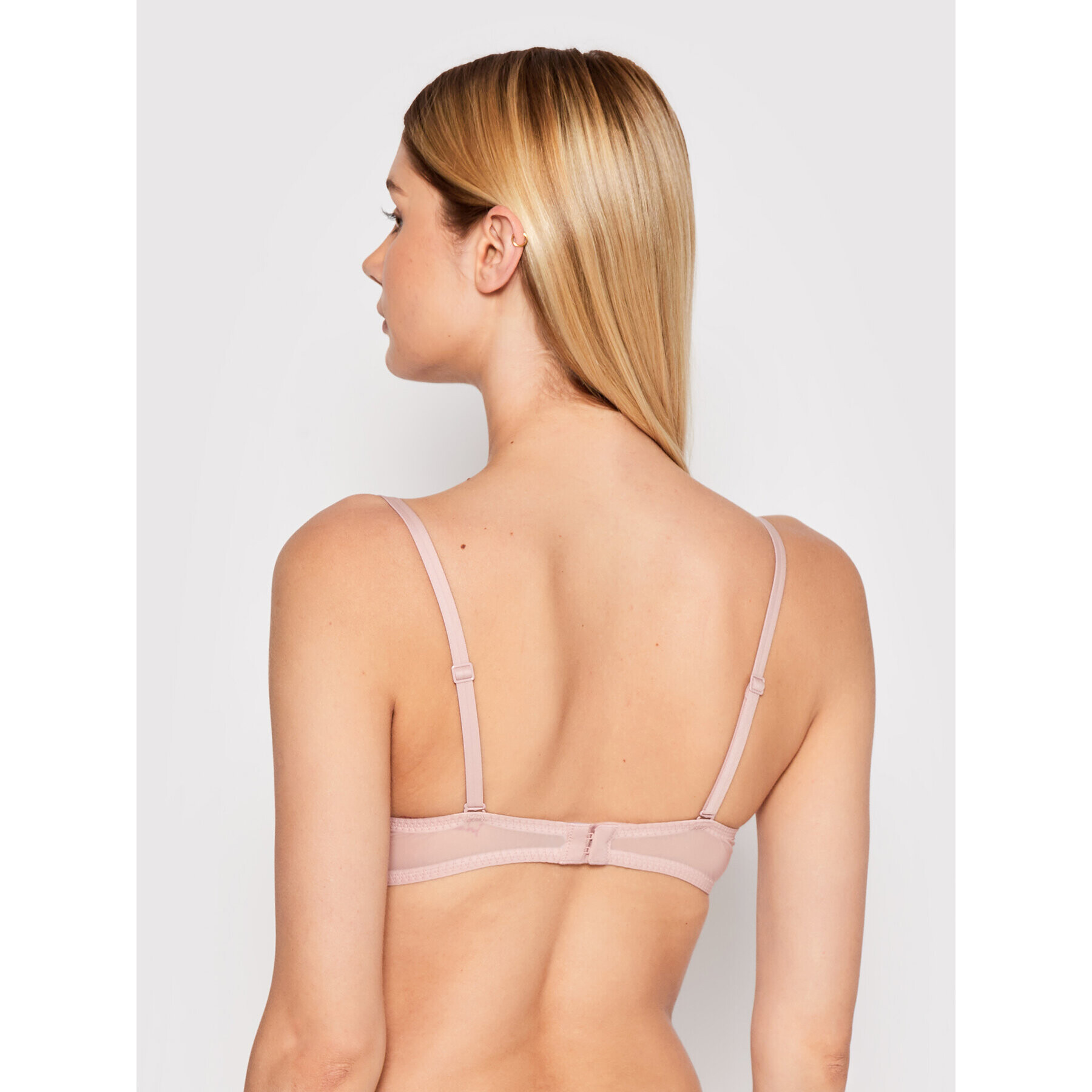 Calvin Klein Underwear Podprsenka Push-up 000QF6345E Růžová - Pepit.cz