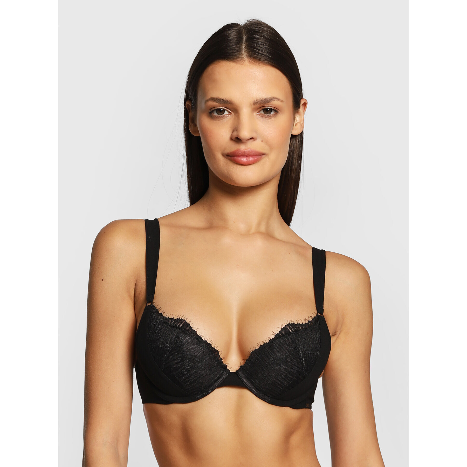 Calvin Klein Underwear Podprsenka Push-up 000QF6953E Černá - Pepit.cz