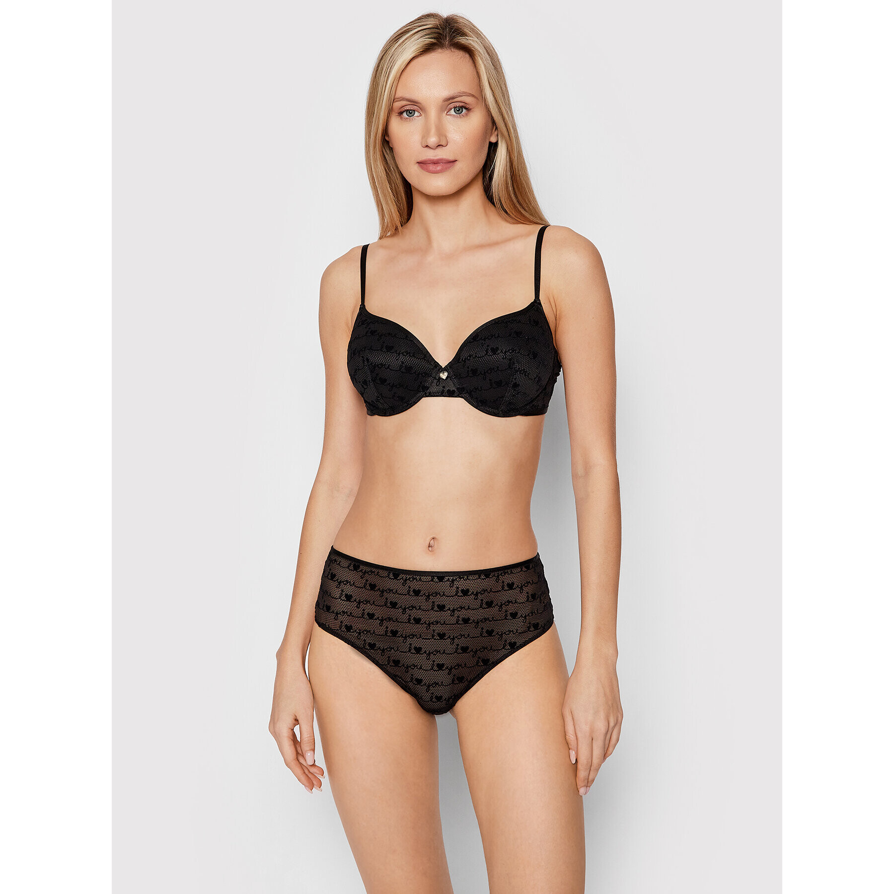 Calvin Klein Underwear Podprsenka s kosticemi 000QF6715E Černá - Pepit.cz