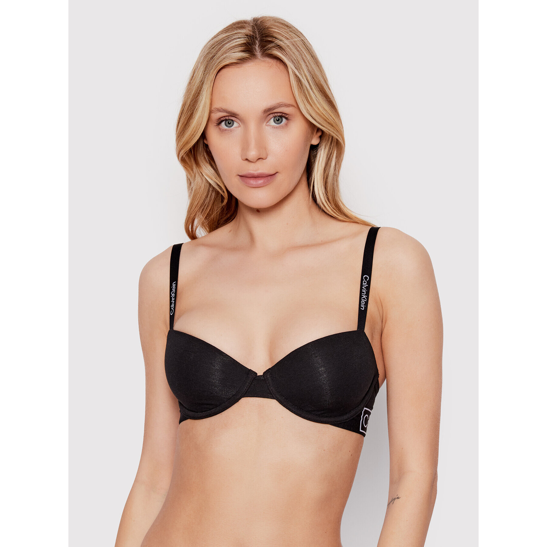 Calvin Klein Underwear Podprsenka s kosticemi 000QF6772E Černá - Pepit.cz