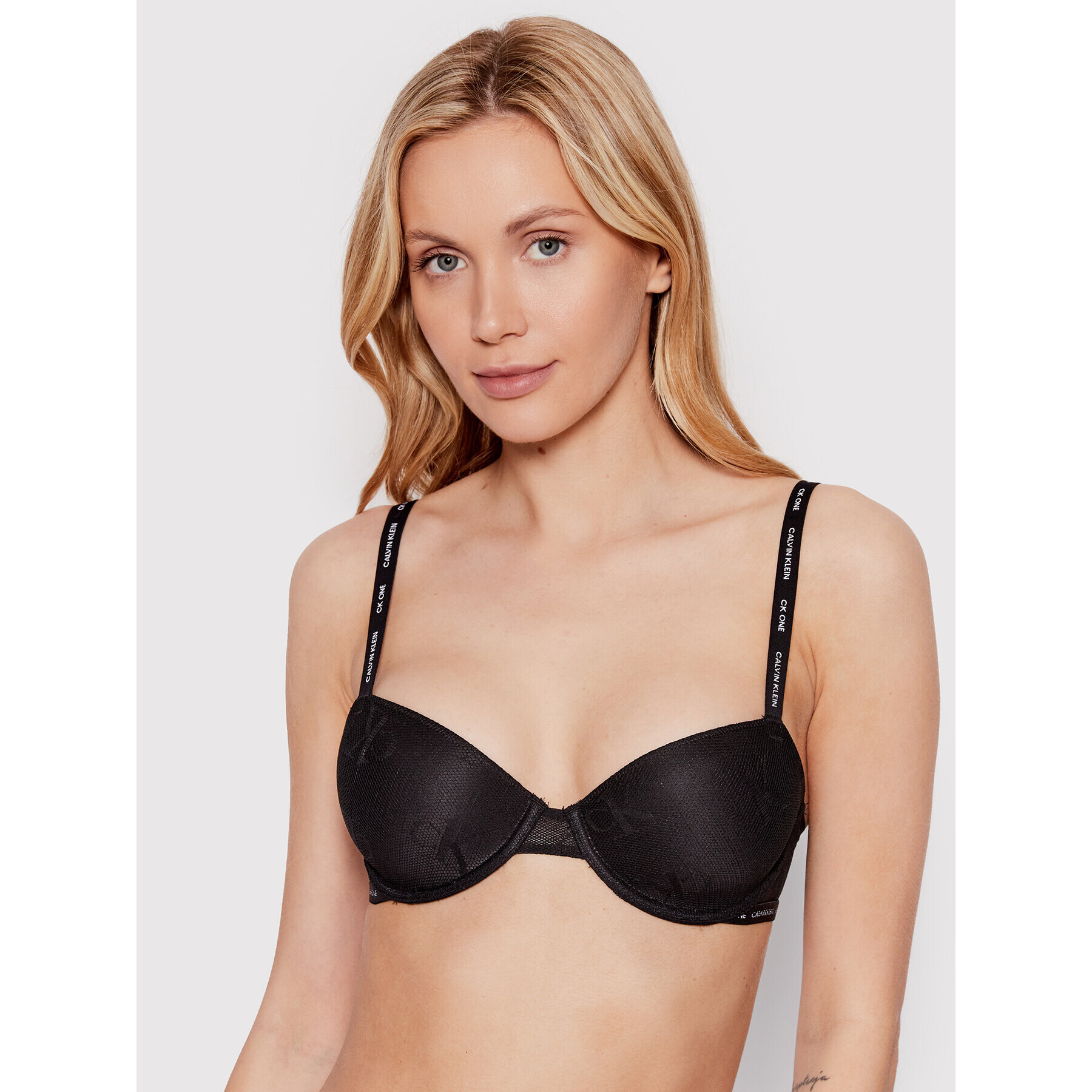 Calvin Klein Underwear Podprsenka s kosticemi 000QF6790E Černá - Pepit.cz