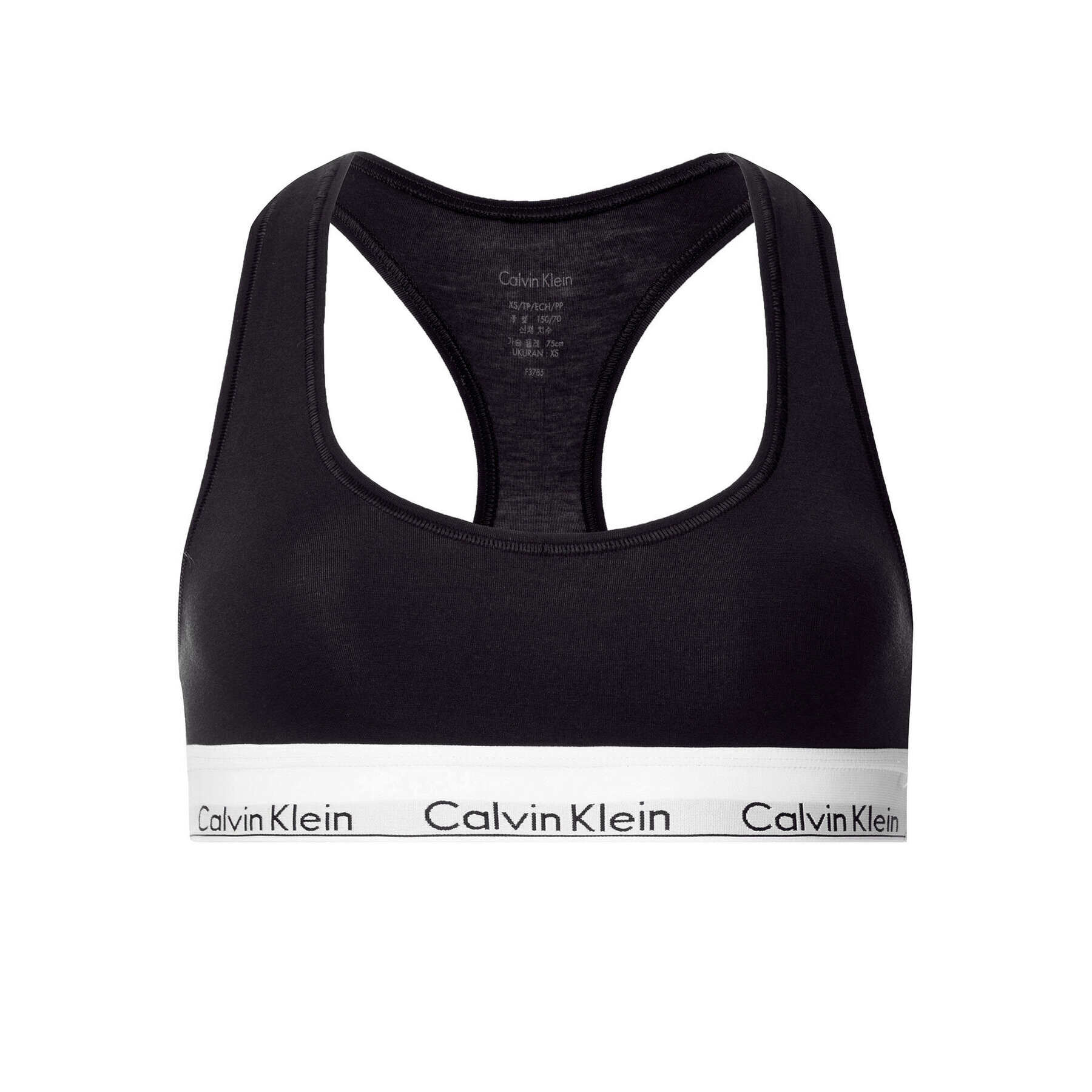 Calvin Klein Underwear Podprsenkový top 0000F3785E Černá - Pepit.cz