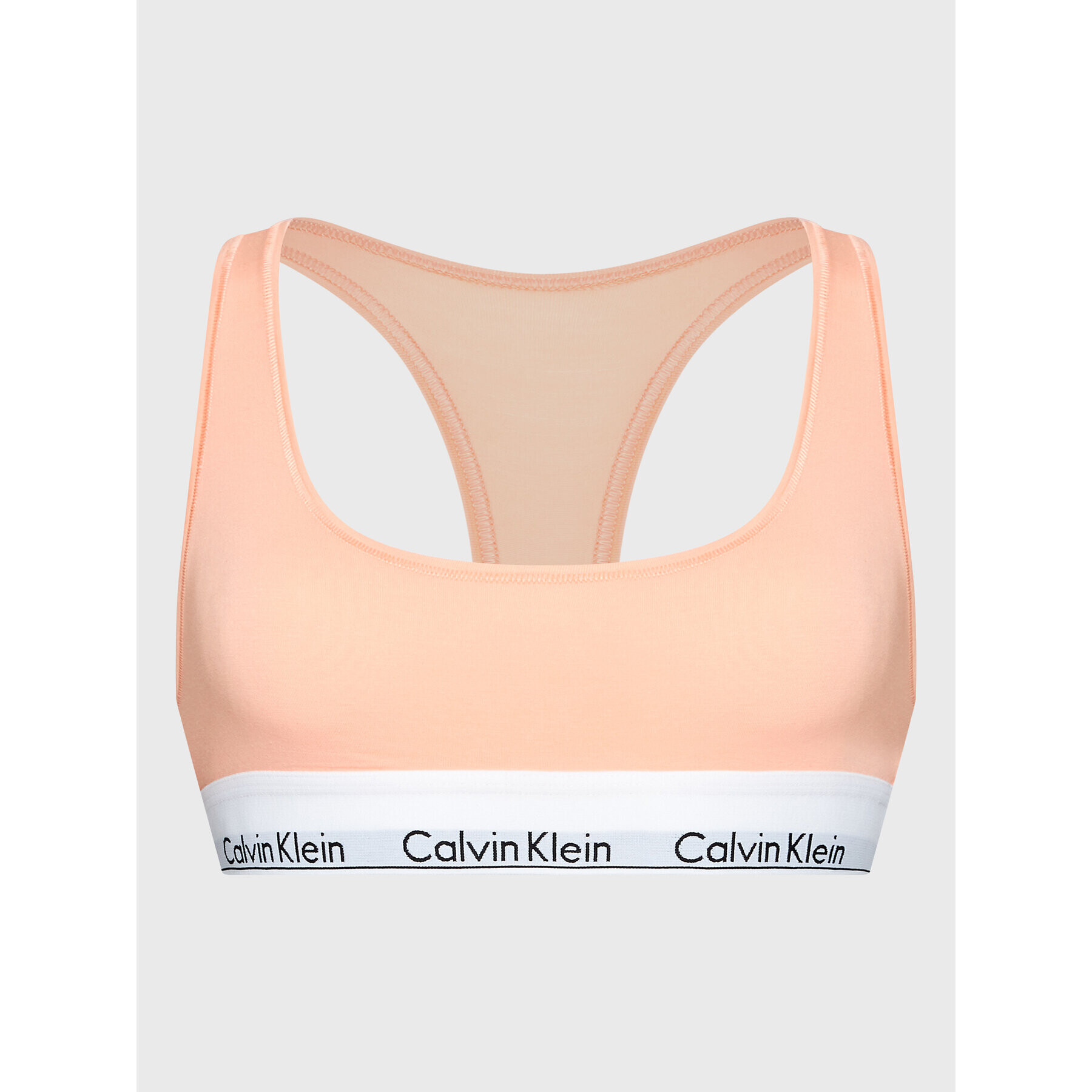 Calvin Klein Underwear Podprsenkový top 0000F3785E Oranžová - Pepit.cz