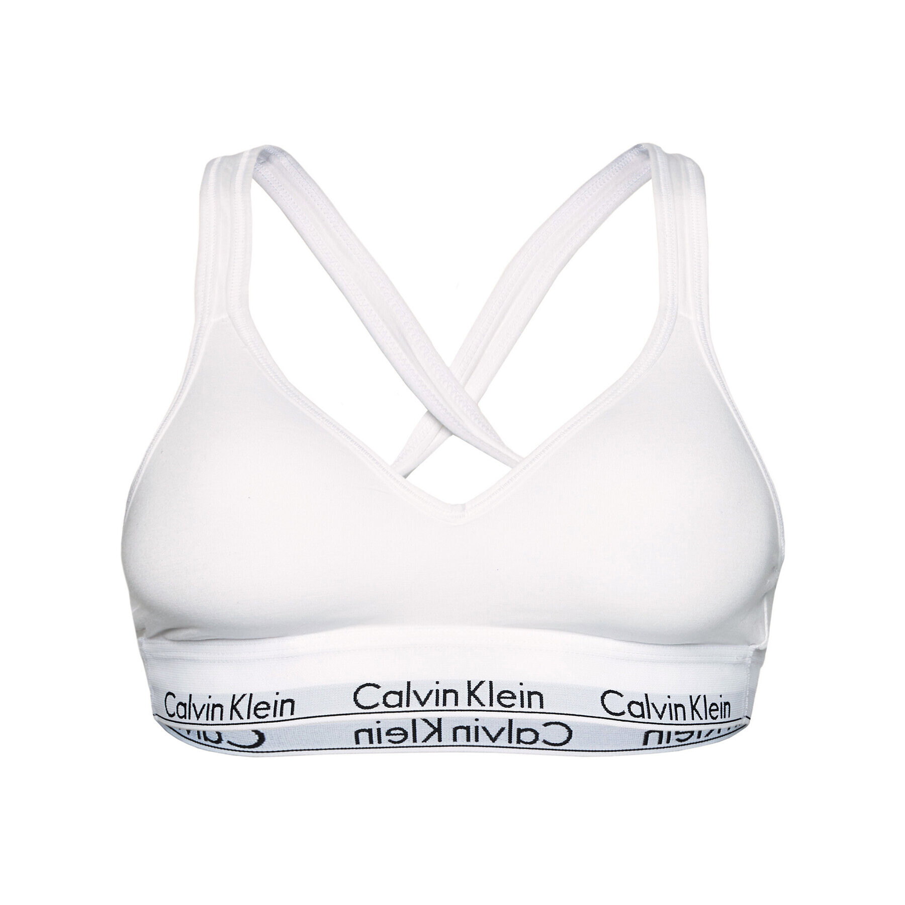 Calvin Klein Underwear Podprsenkový top 000QF1654E Bílá - Pepit.cz