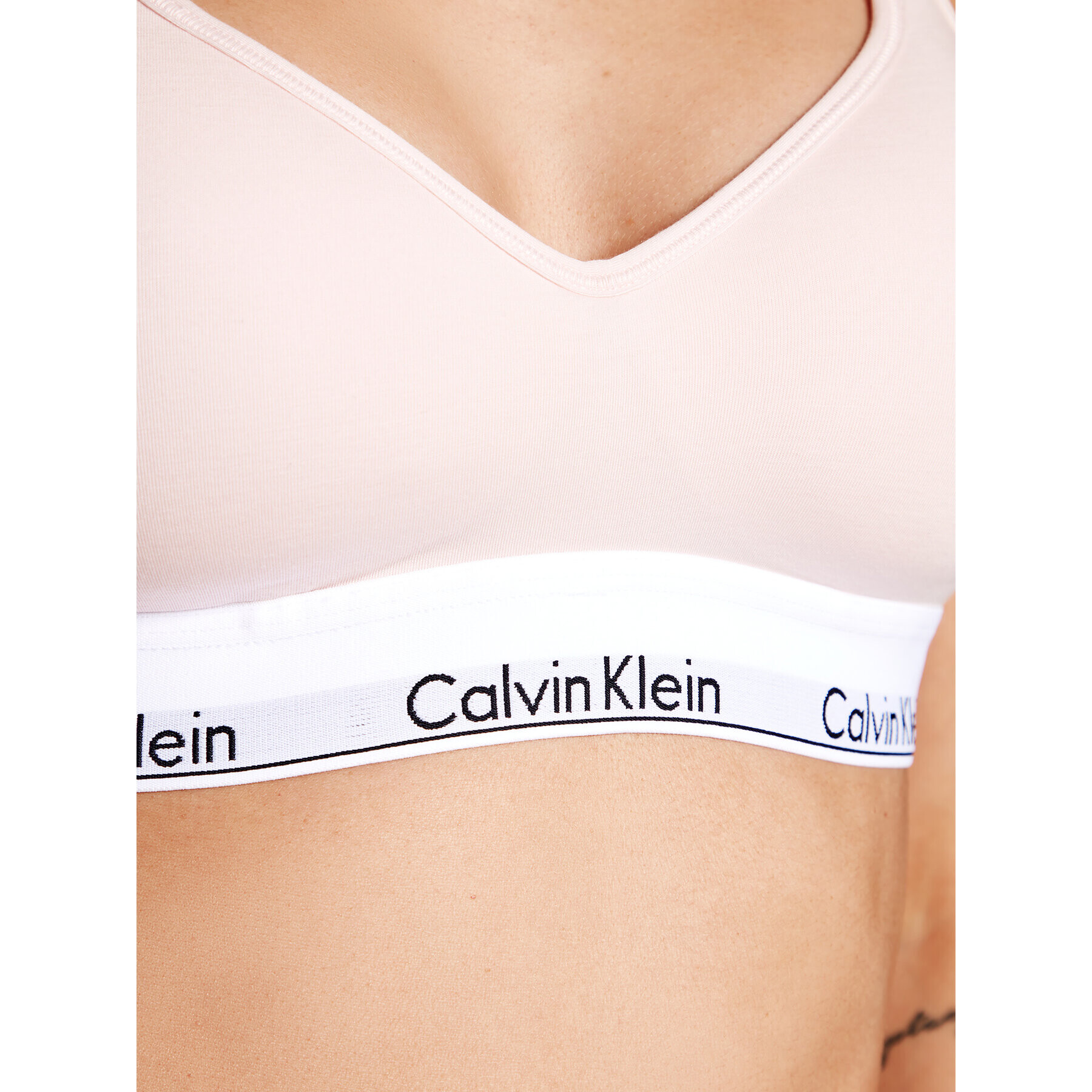 Calvin Klein Underwear Podprsenkový top 000QF1654E Růžová - Pepit.cz