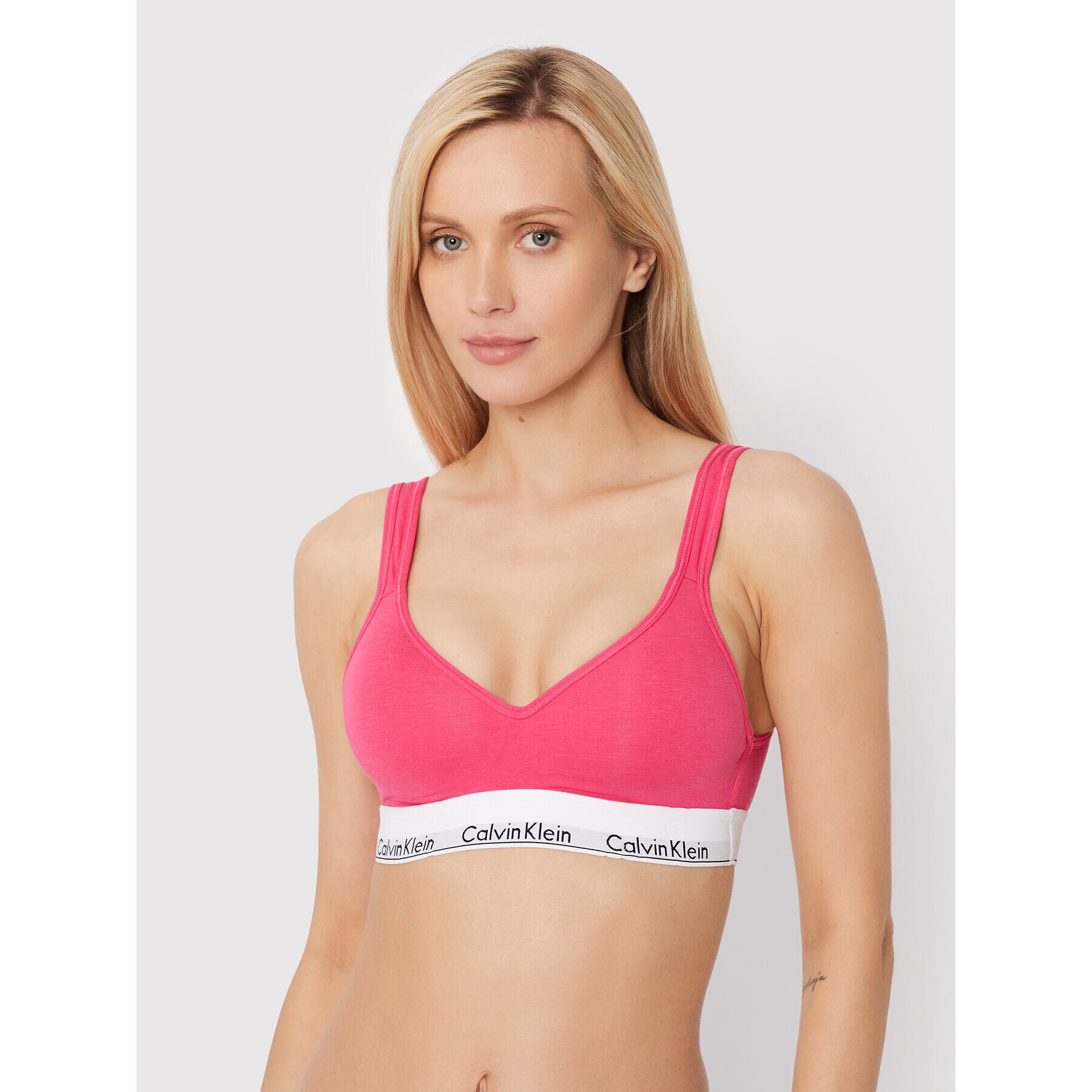 Calvin Klein Underwear Podprsenkový top 000QF5490E Růžová - Pepit.cz