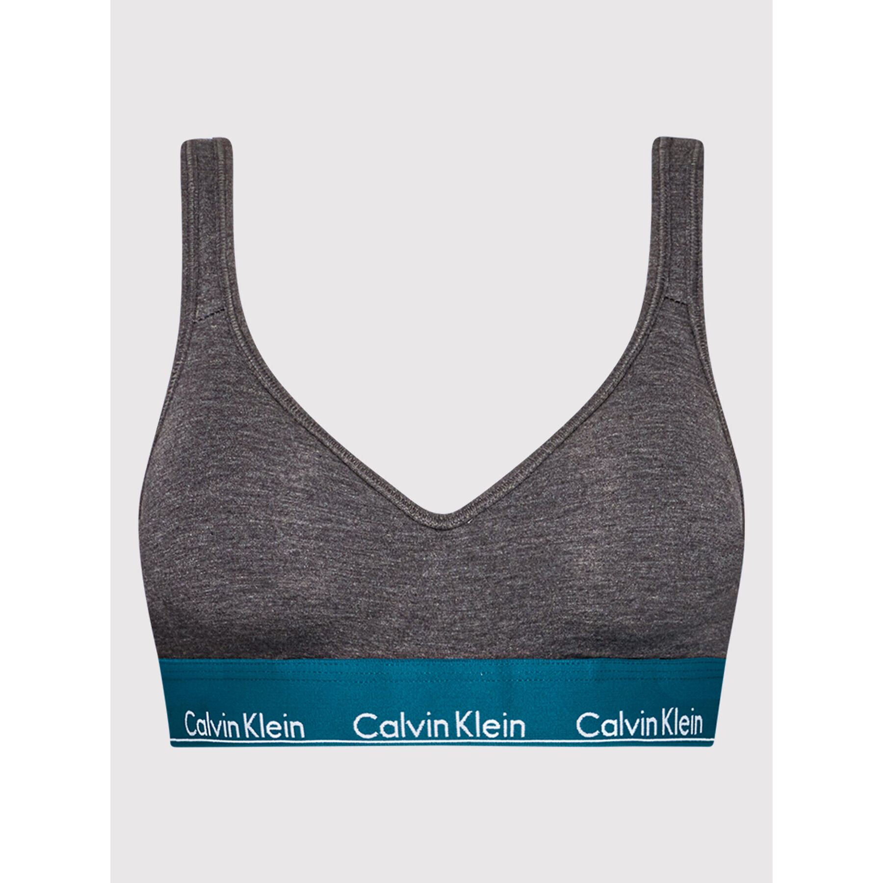 Calvin Klein Underwear Podprsenkový top 000QF5490E Šedá - Pepit.cz