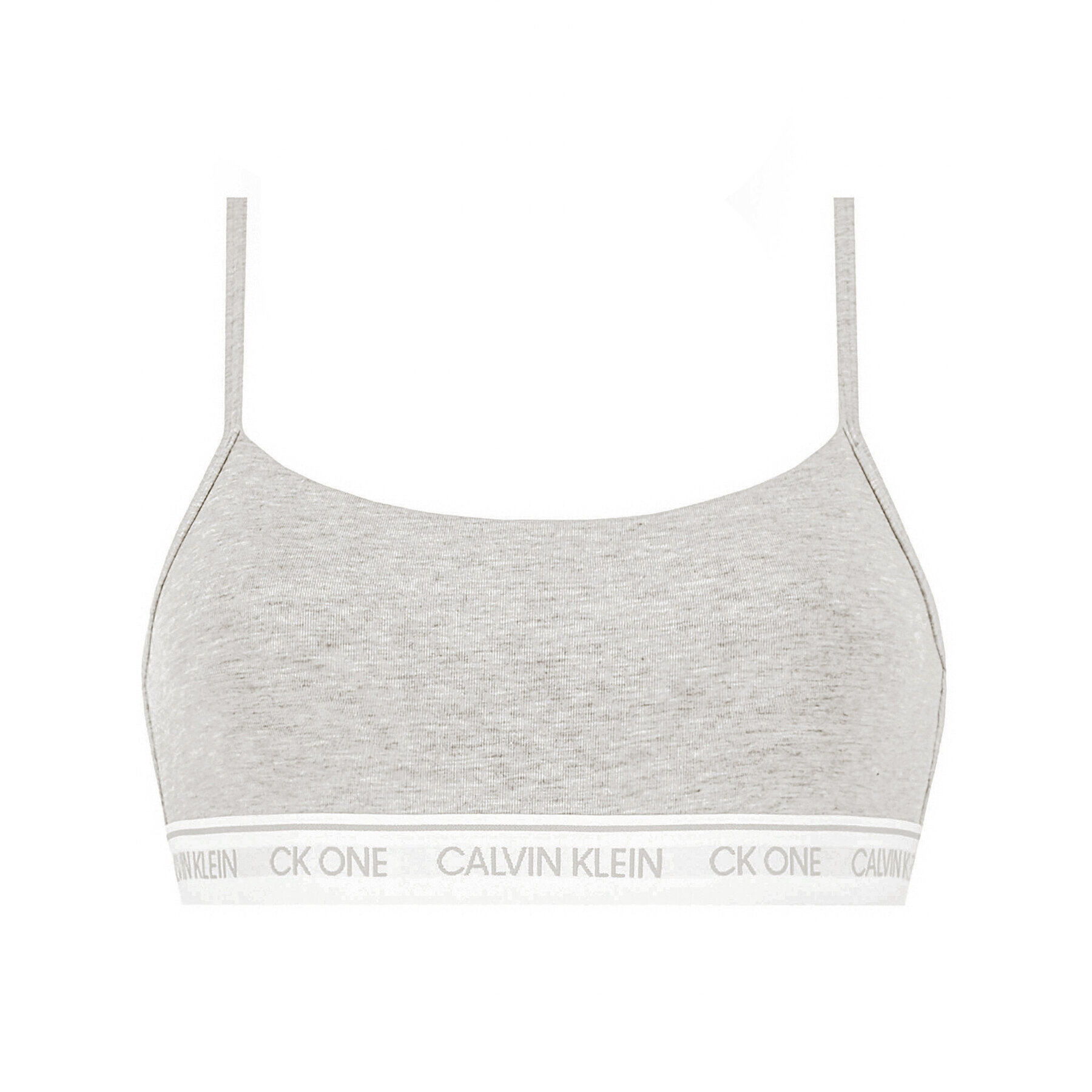 Calvin Klein Underwear Podprsenkový top 000QF5727E Šedá - Pepit.cz