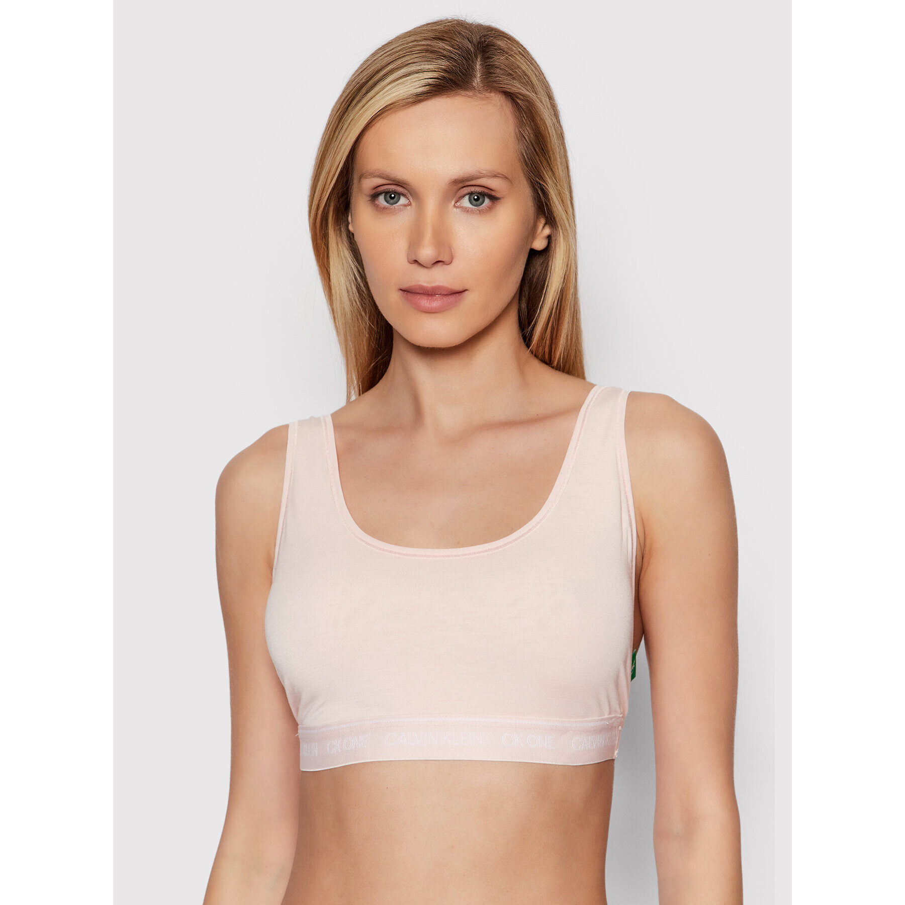 Calvin Klein Underwear Podprsenkový top 000QF6502E Růžová - Pepit.cz