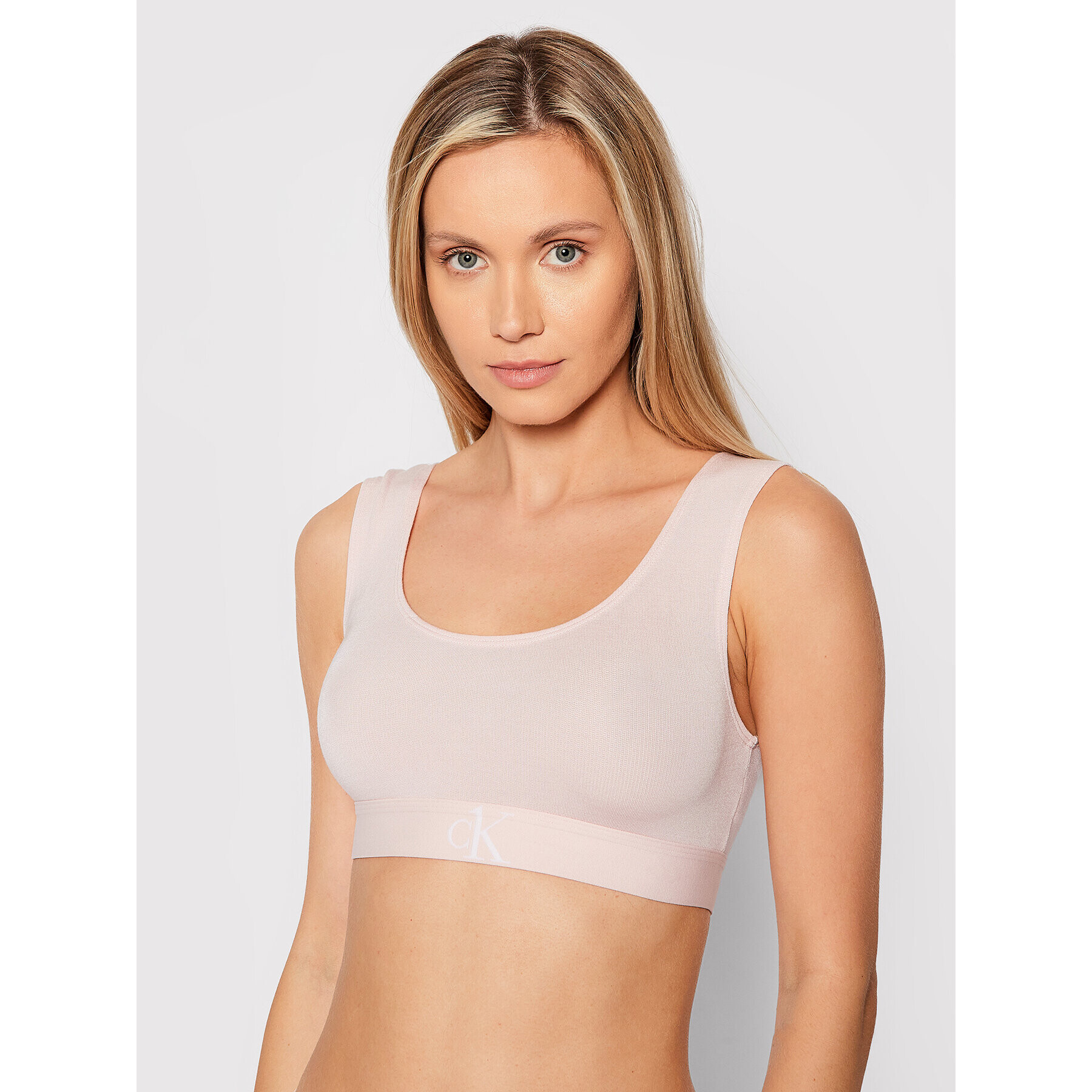 Calvin Klein Underwear Podprsenkový top 000QF6669E Růžová - Pepit.cz