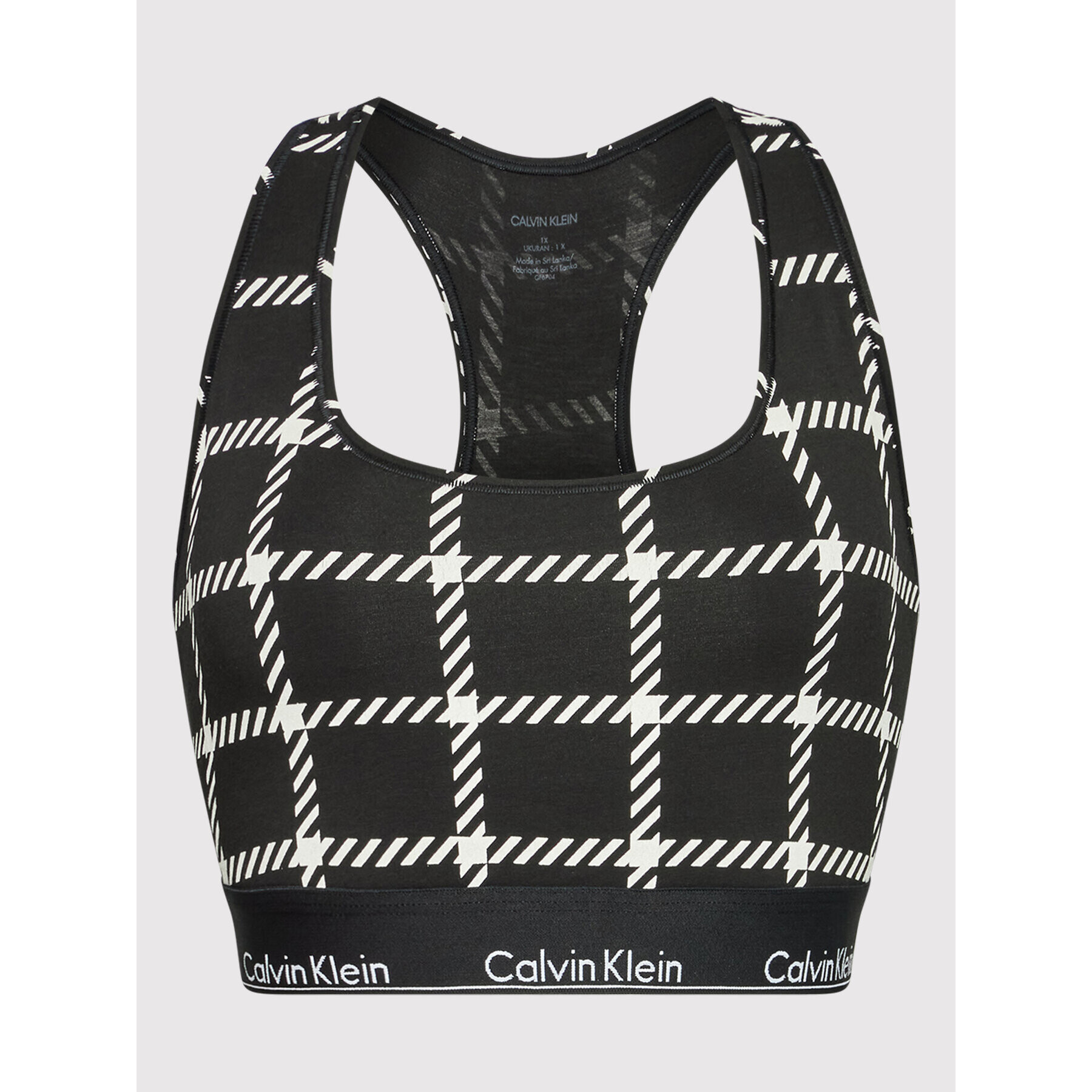 Calvin Klein Underwear Podprsenkový top 000QF6704E Černá - Pepit.cz