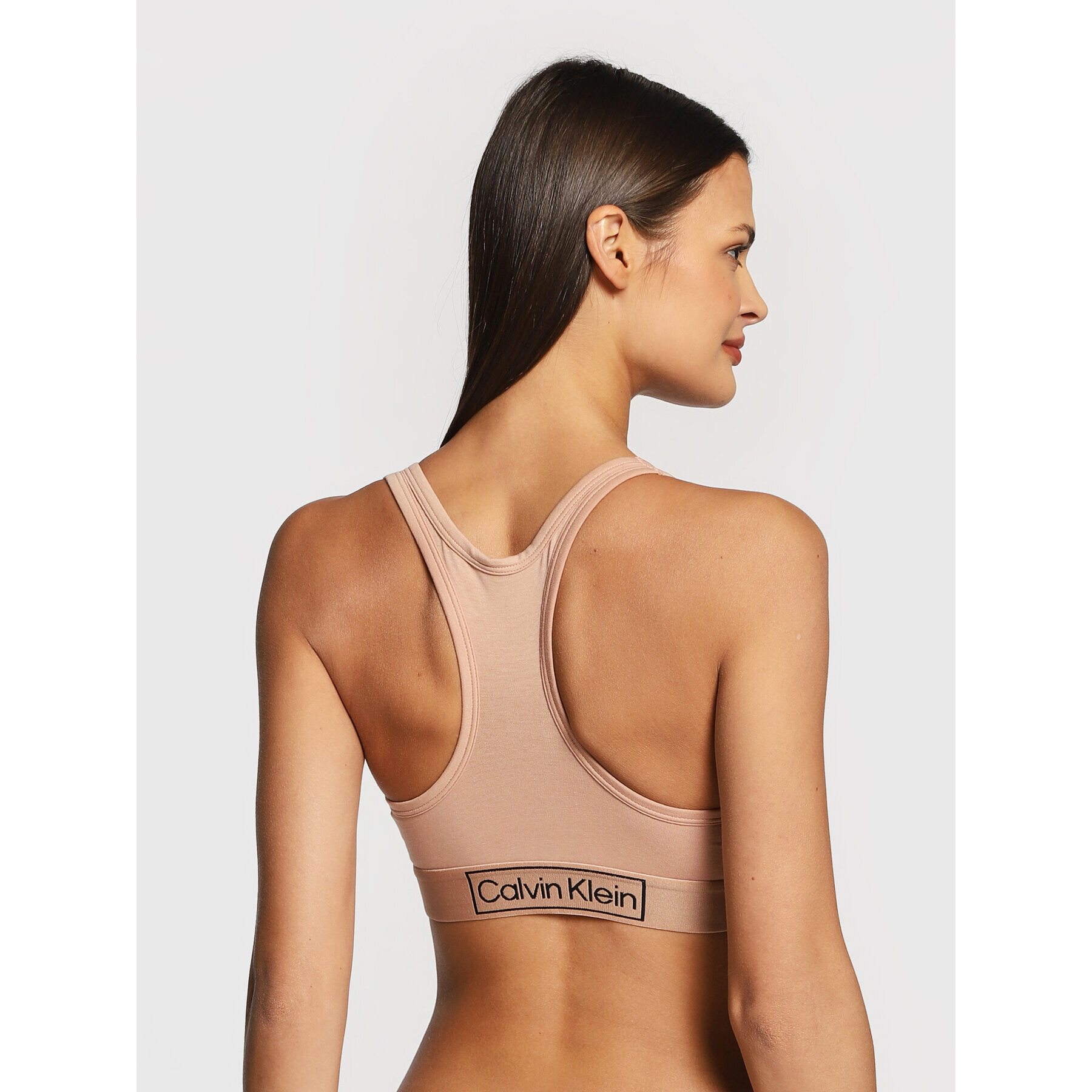 Calvin Klein Underwear Podprsenkový top 000QF6768E Béžová - Pepit.cz